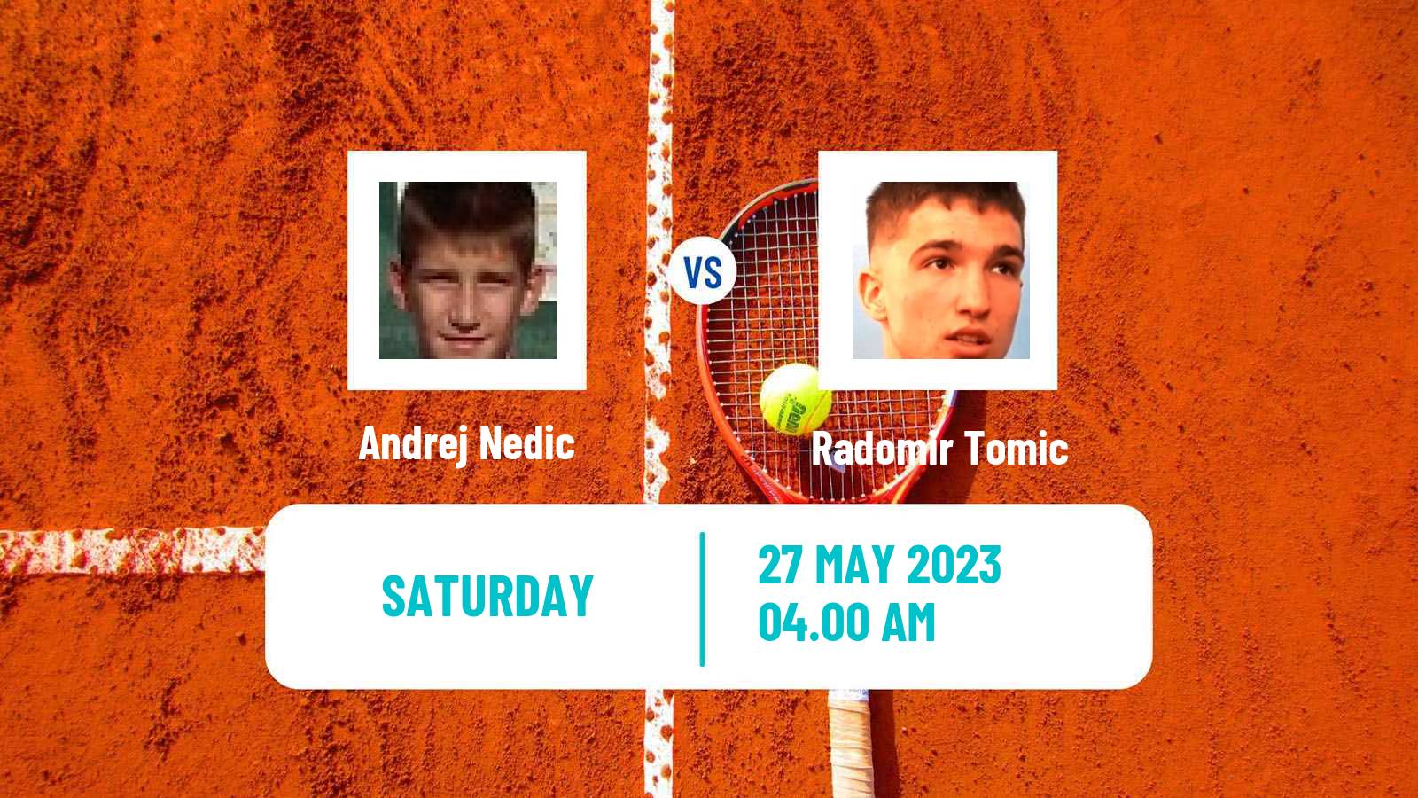 Tennis ITF M15 Brcko Men Andrej Nedic - Radomir Tomic