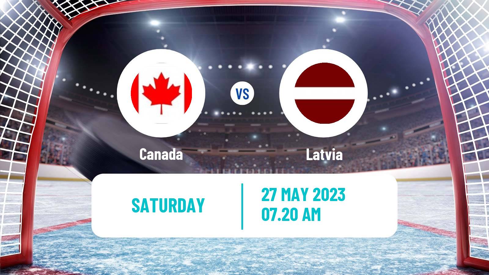 Hockey IIHF World Championship Canada - Latvia