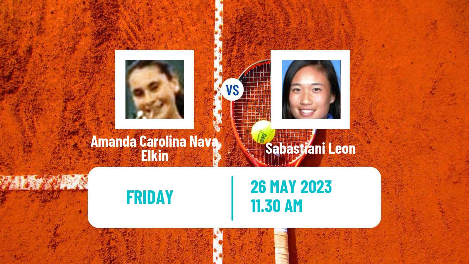 Tennis ITF W15 Recife Women Amanda Carolina Nava Elkin - Sabastiani Leon