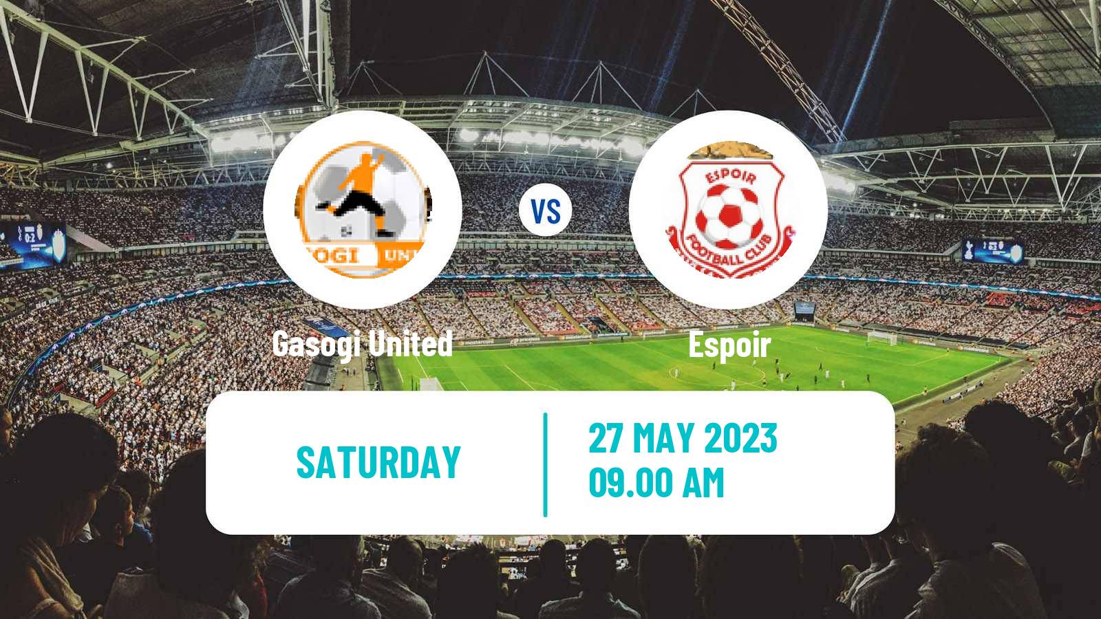 Soccer Rwanda Premier League Gasogi United - Espoir