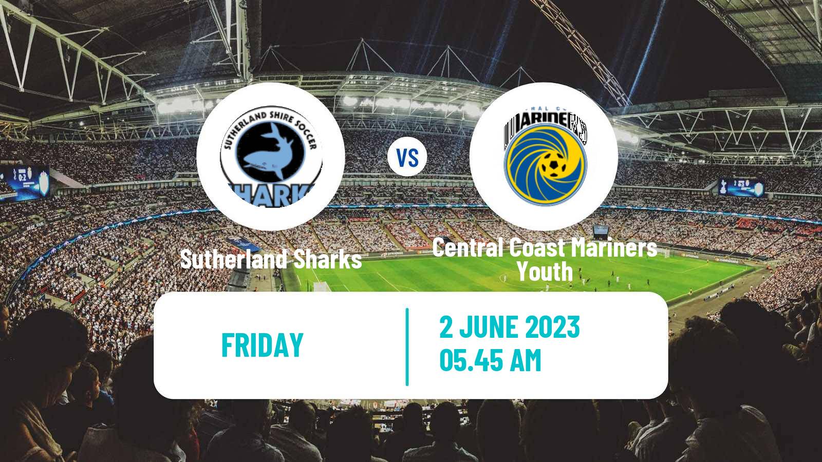 Soccer Australian NPL NSW Sutherland Sharks - Central Coast Mariners Youth