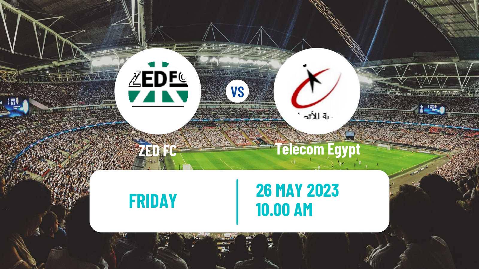Soccer Egyptian Division 2 - Group B ZED - Telecom Egypt