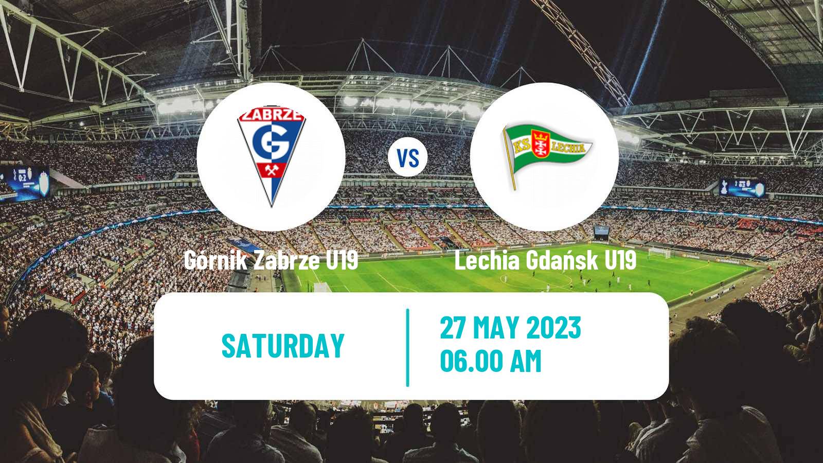 Soccer Polish Central Youth League Górnik Zabrze U19 - Lechia Gdańsk U19