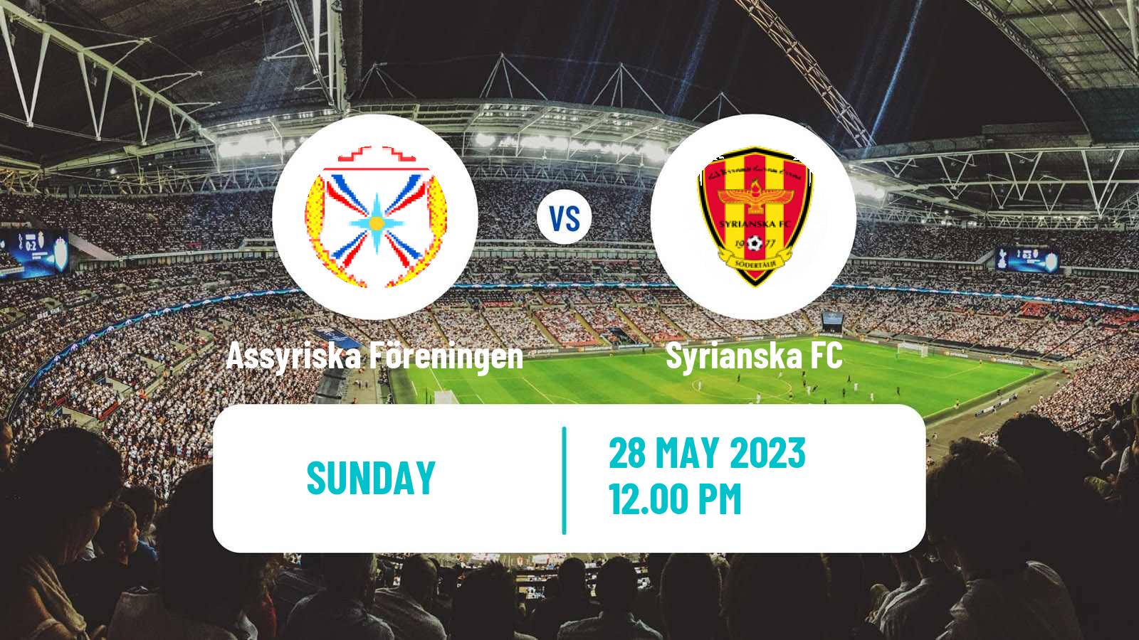 Soccer Swedish Division 2 - Södra Svealand Assyriska Föreningen - Syrianska