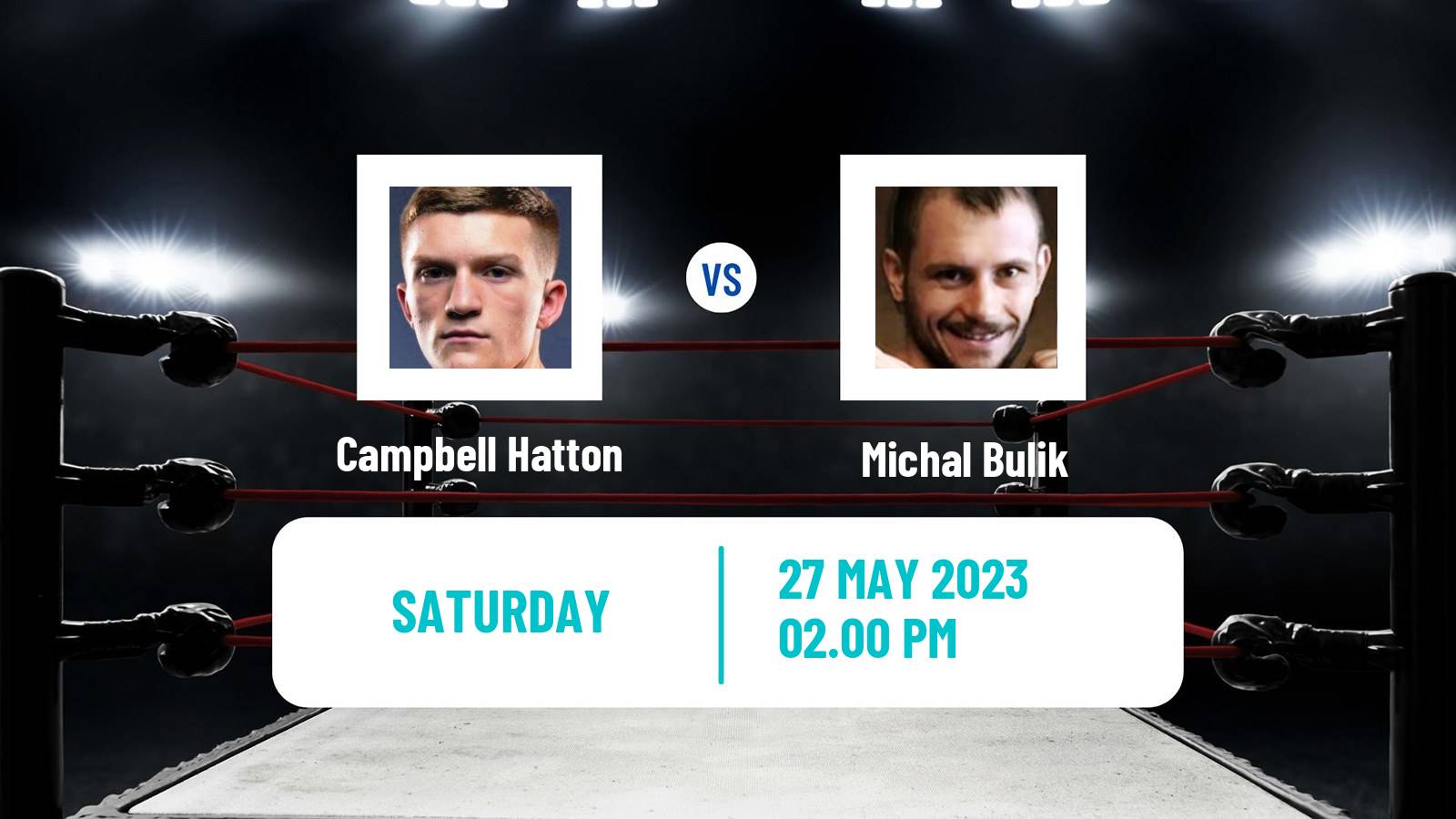 Boxing Super Lightweight Others Matches Men Campbell Hatton - Michal Bulik