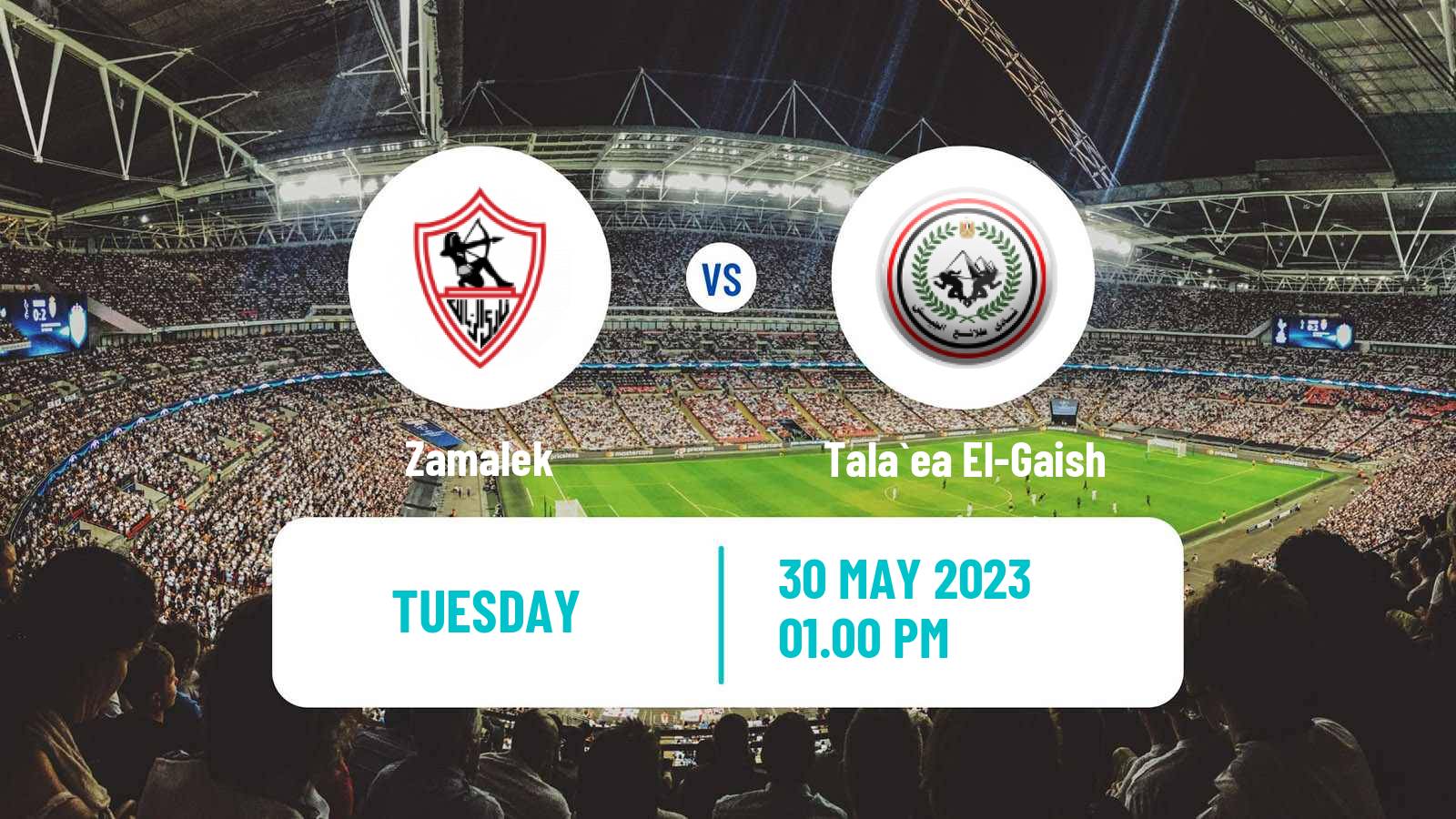 Soccer Egyptian Premier League Zamalek - Tala`ea El-Gaish