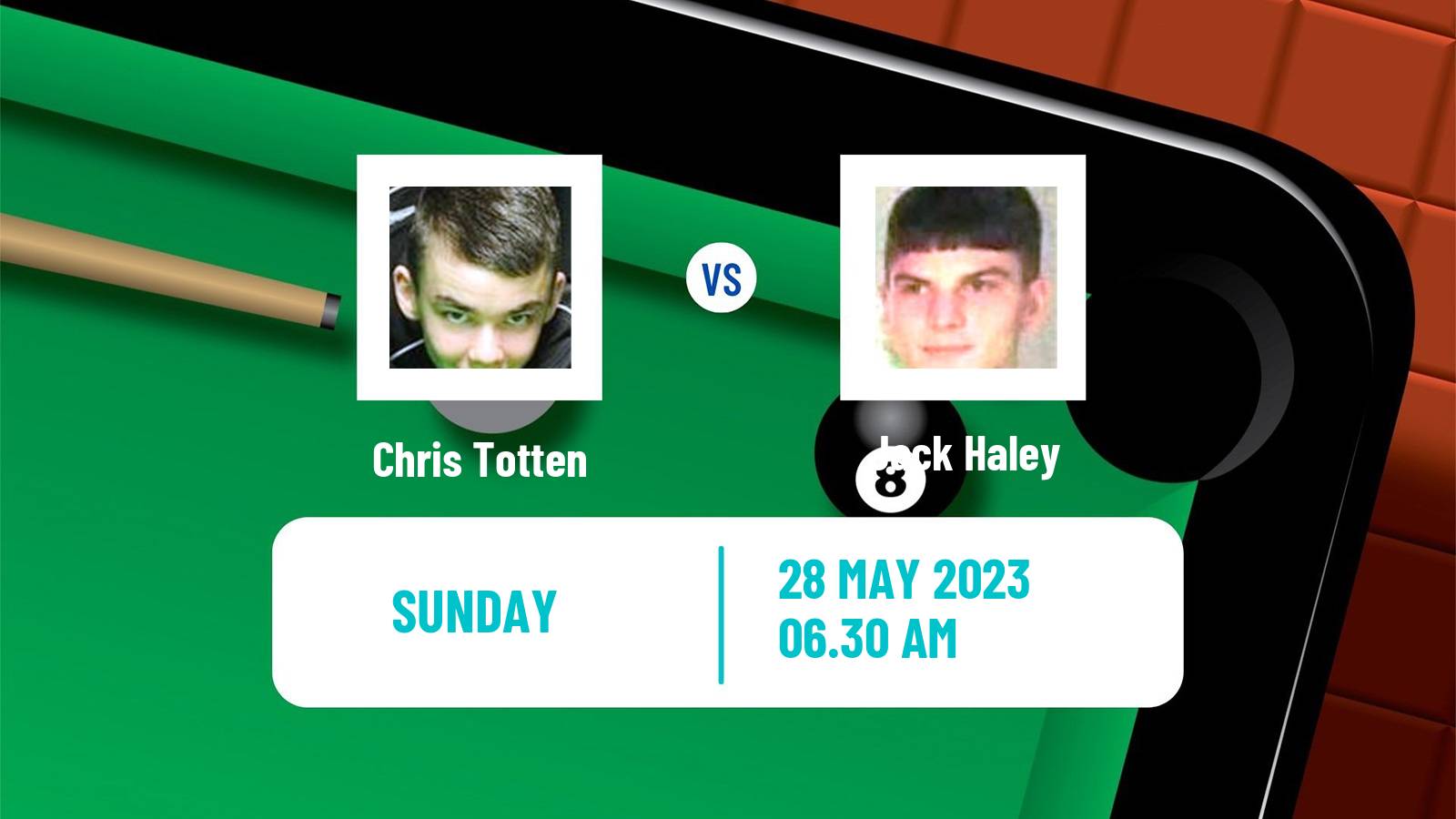 Snooker Qualifying School 1 Chris Totten - Jack Haley