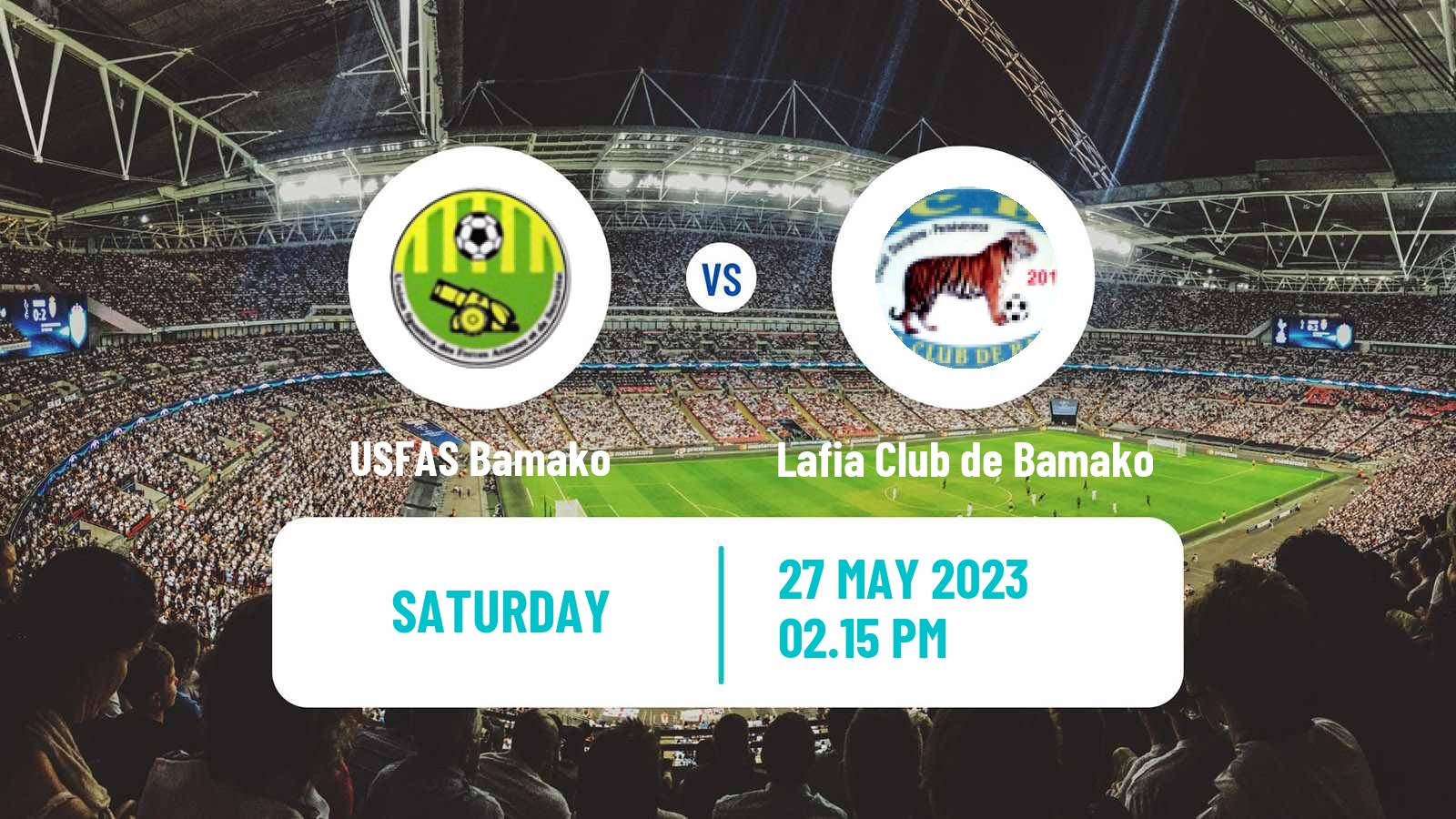 Soccer Malian Première Division USFAS Bamako - Lafia Club de Bamako