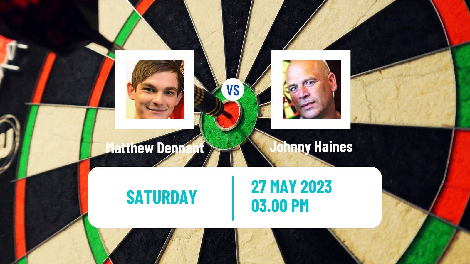 Darts Modus Super Series Matthew Dennant - Johnny Haines