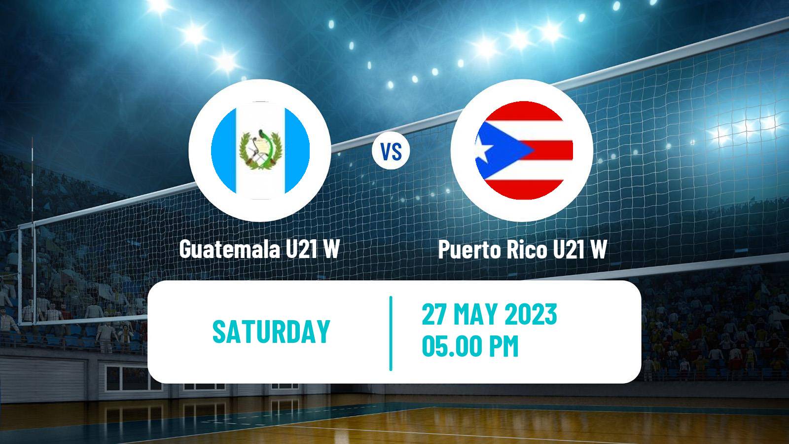 Volleyball Pan-American Cup U21 Volleyballl Women Guatemala U21 W - Puerto Rico U21 W
