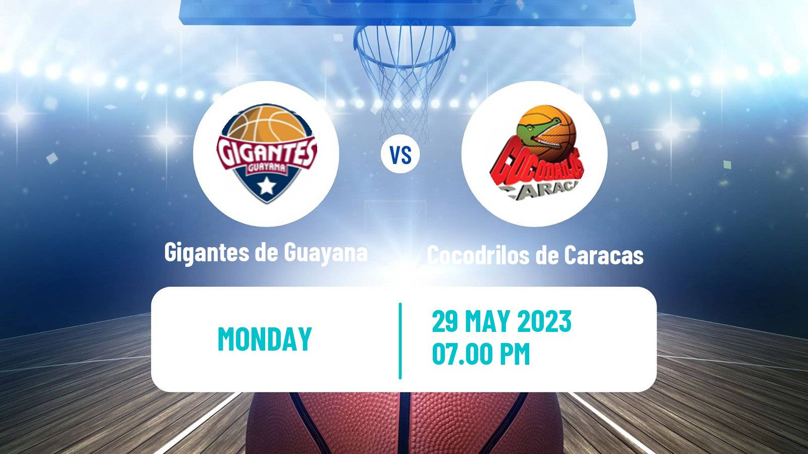 Basketball Venezuelan Superliga Basketball Gigantes de Guayana - Cocodrilos de Caracas