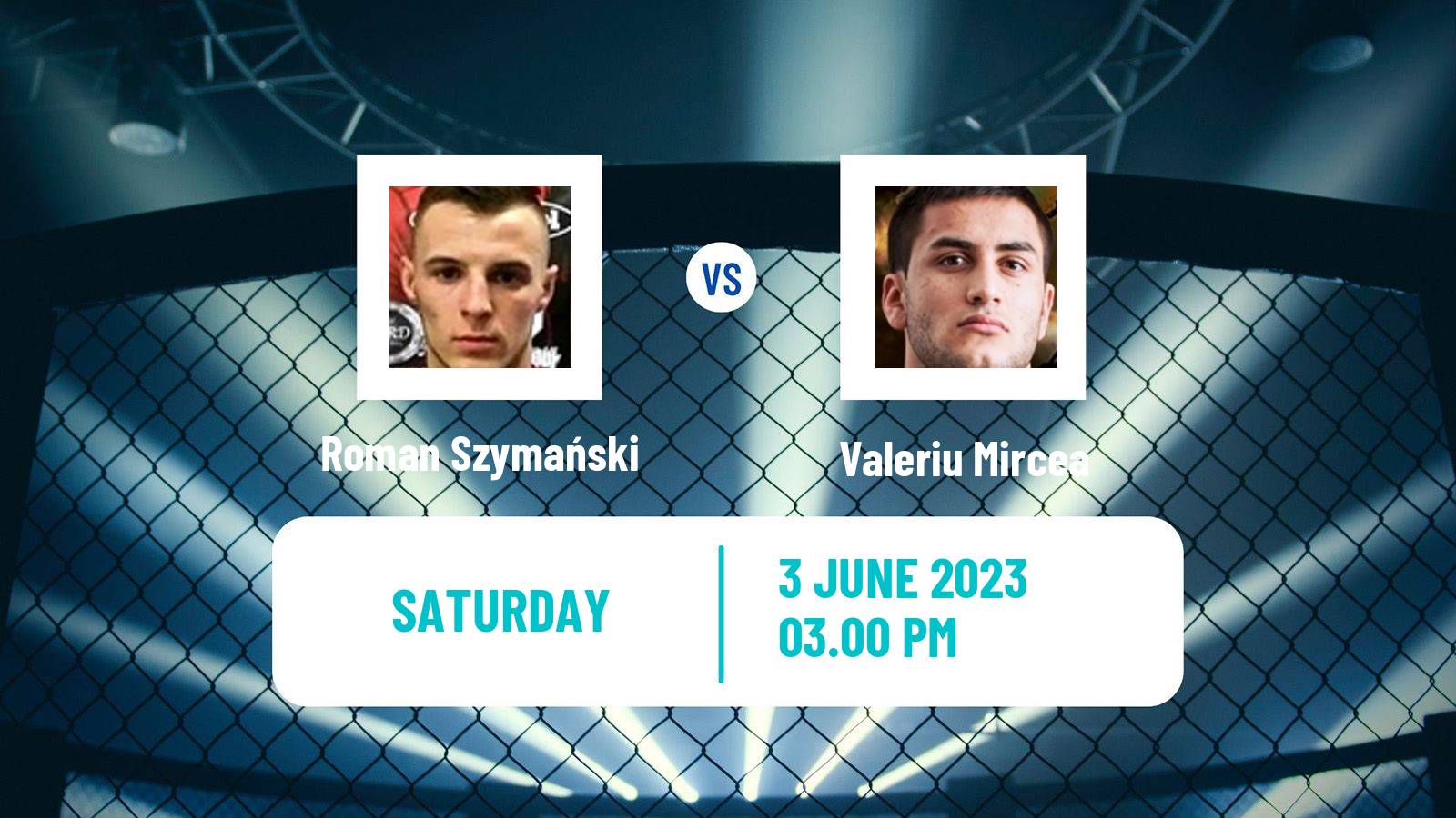 MMA Lightweight Ksw Men Roman Szymański - Valeriu Mircea