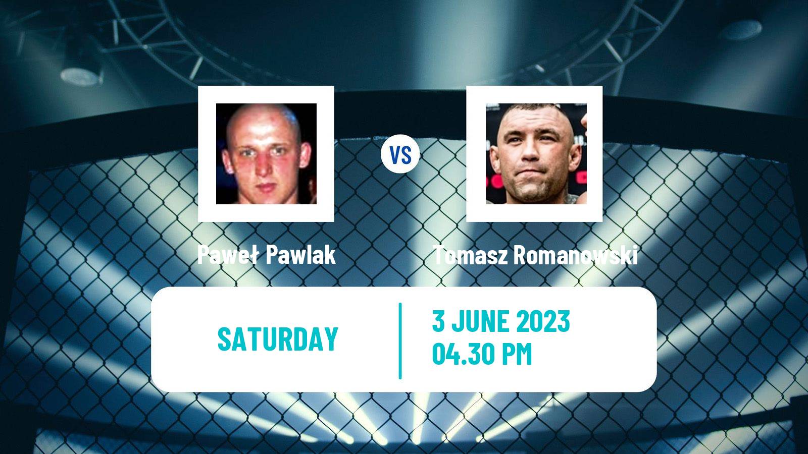 MMA Middleweight Ksw Men Paweł Pawlak - Tomasz Romanowski