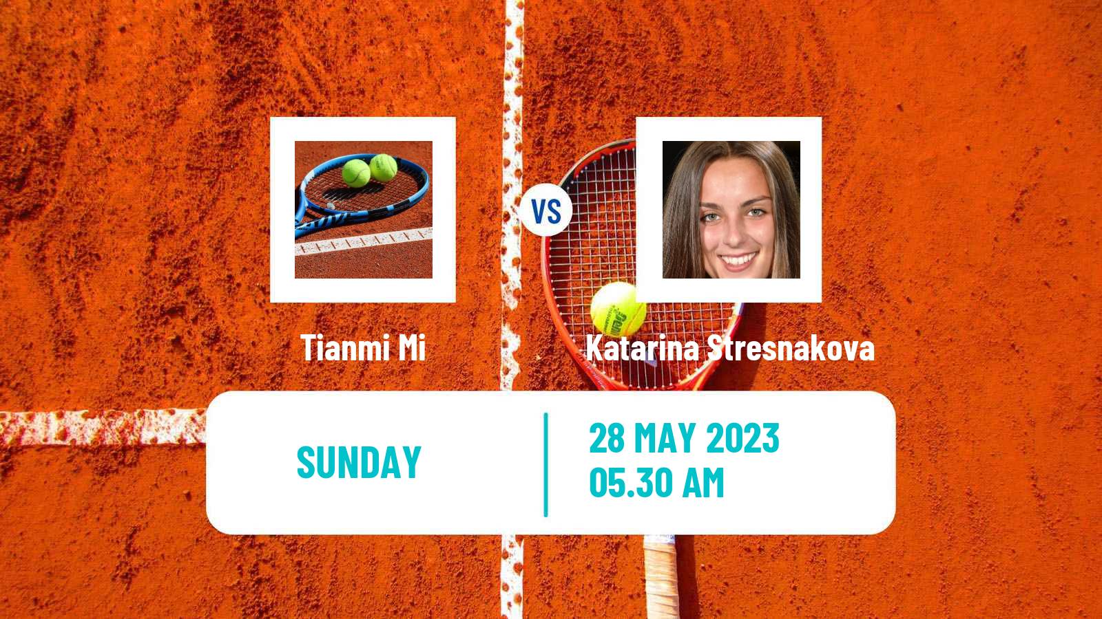 Tennis ITF W15 Malaga Women Tianmi Mi - Katarina Stresnakova