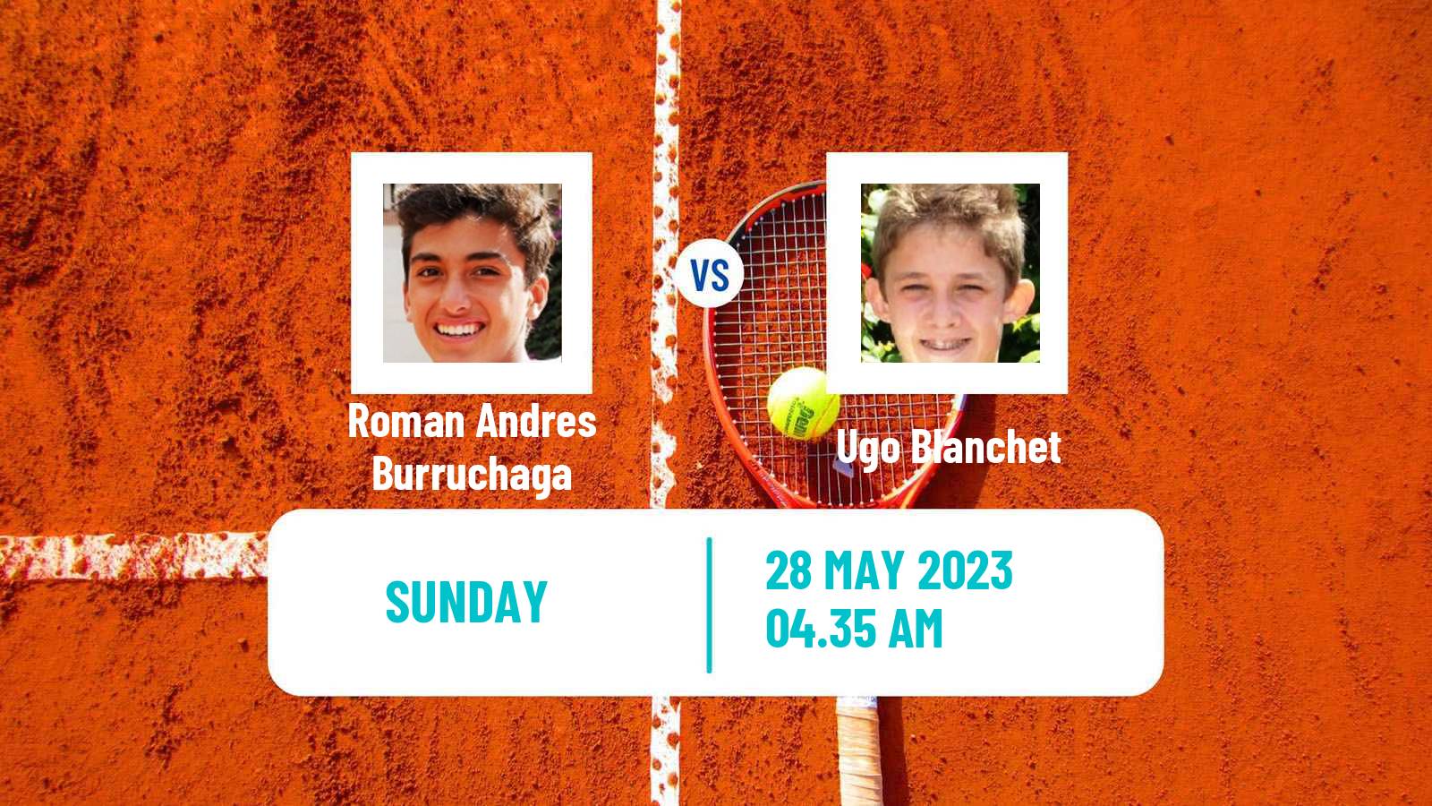 Tennis Vicenza Challenger Men Roman Andres Burruchaga - Ugo Blanchet