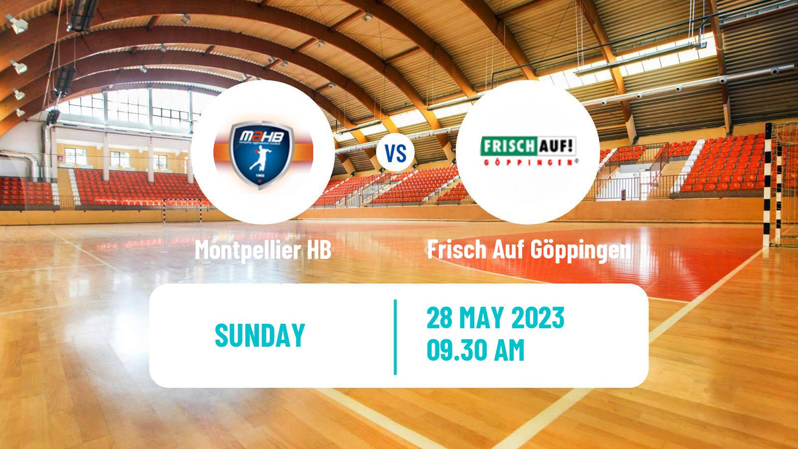 Handball EHF European League Montpellier HB - Frisch Auf Göppingen