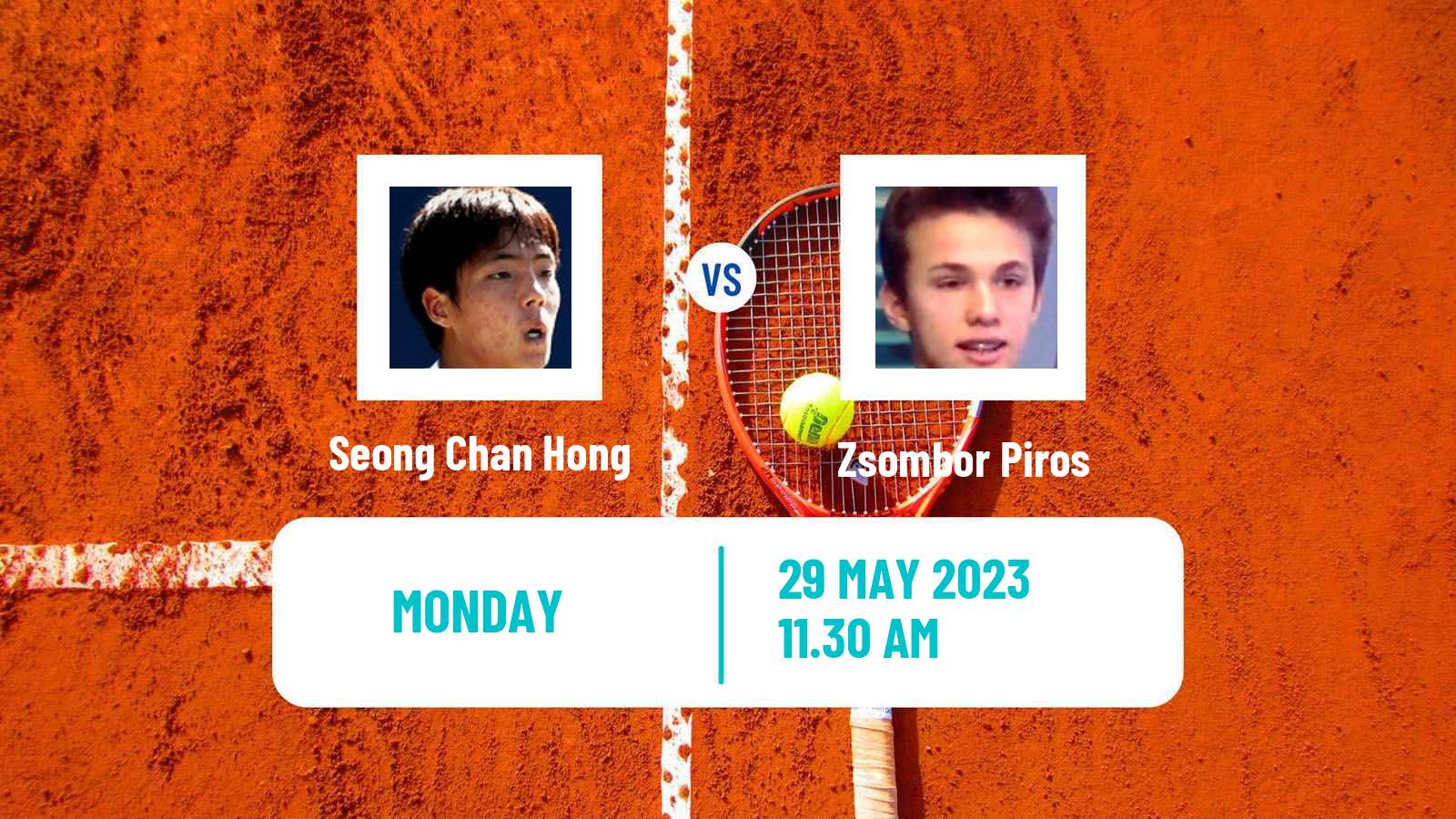 Tennis Troisdorf Challenger Men Seong Chan Hong - Zsombor Piros