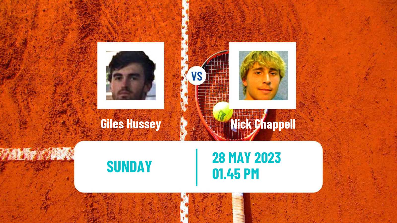 Tennis Little Rock Challenger Men 2023 Giles Hussey - Nick Chappell