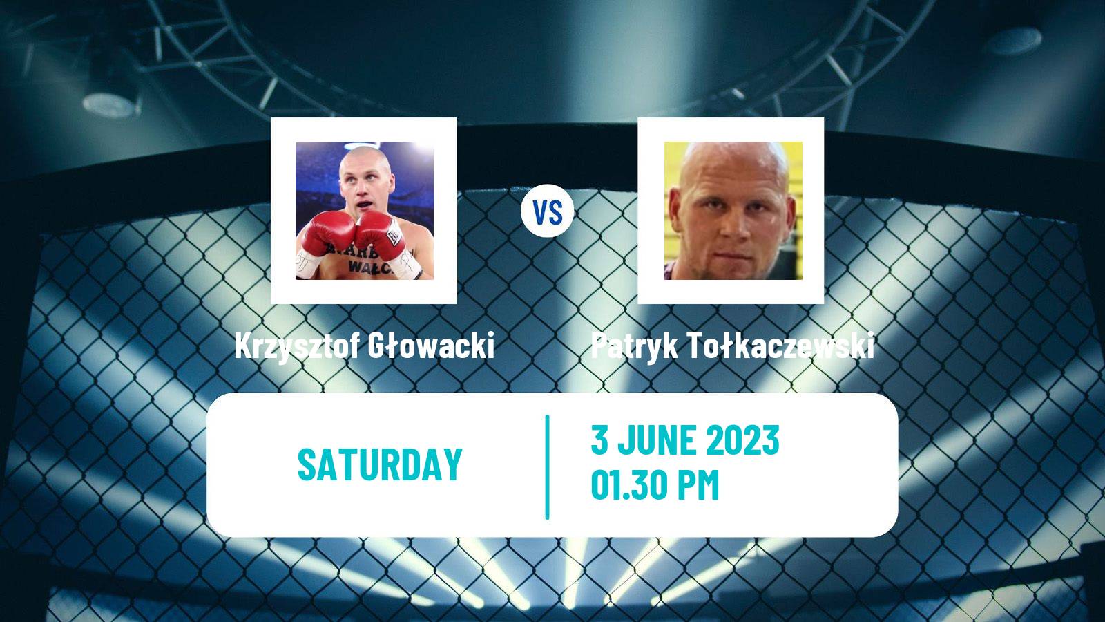 MMA Heavyweight Ksw Men Krzysztof Głowacki - Patryk Tołkaczewski