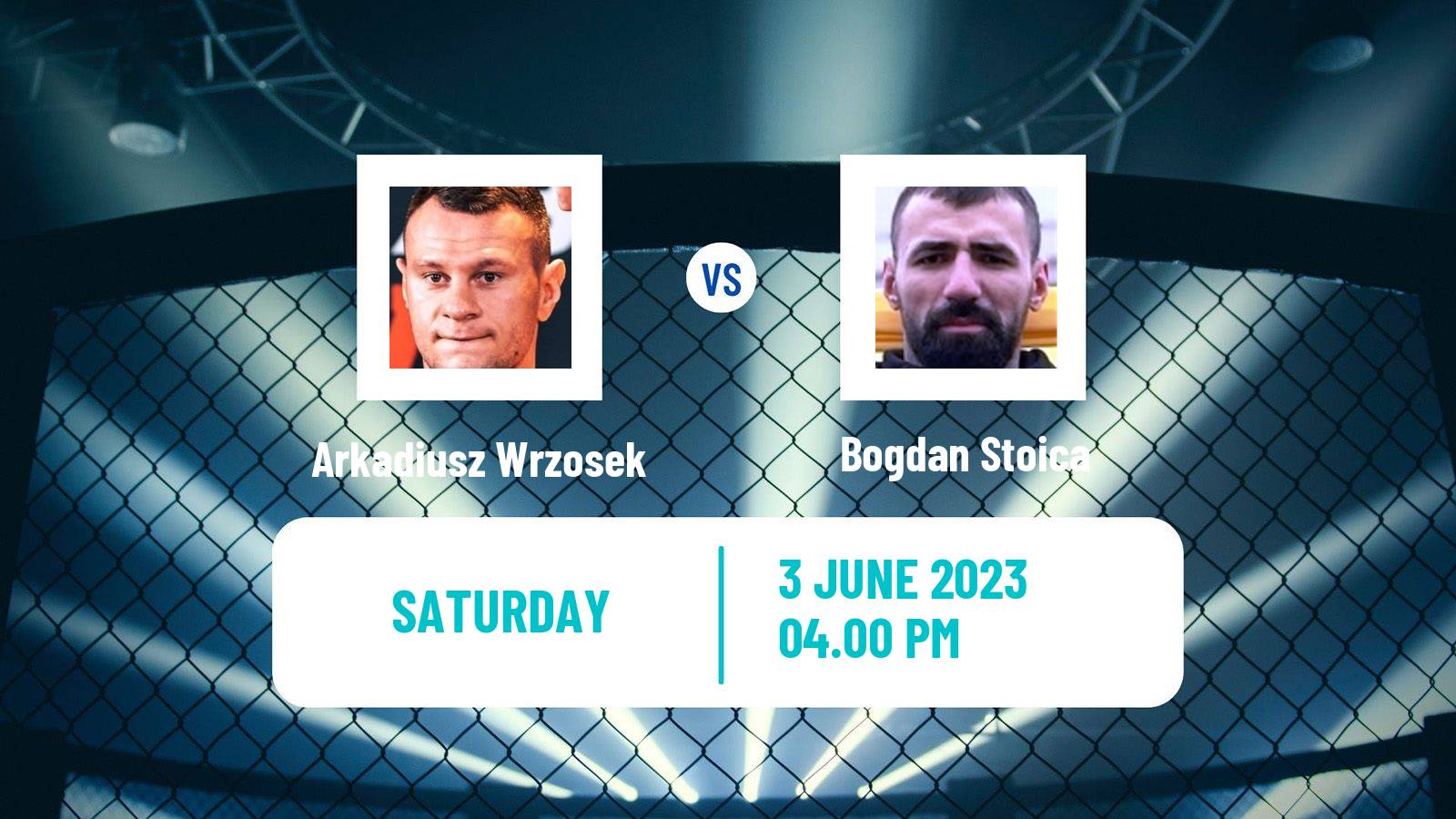 MMA Heavyweight Ksw Men Arkadiusz Wrzosek - Bogdan Stoica