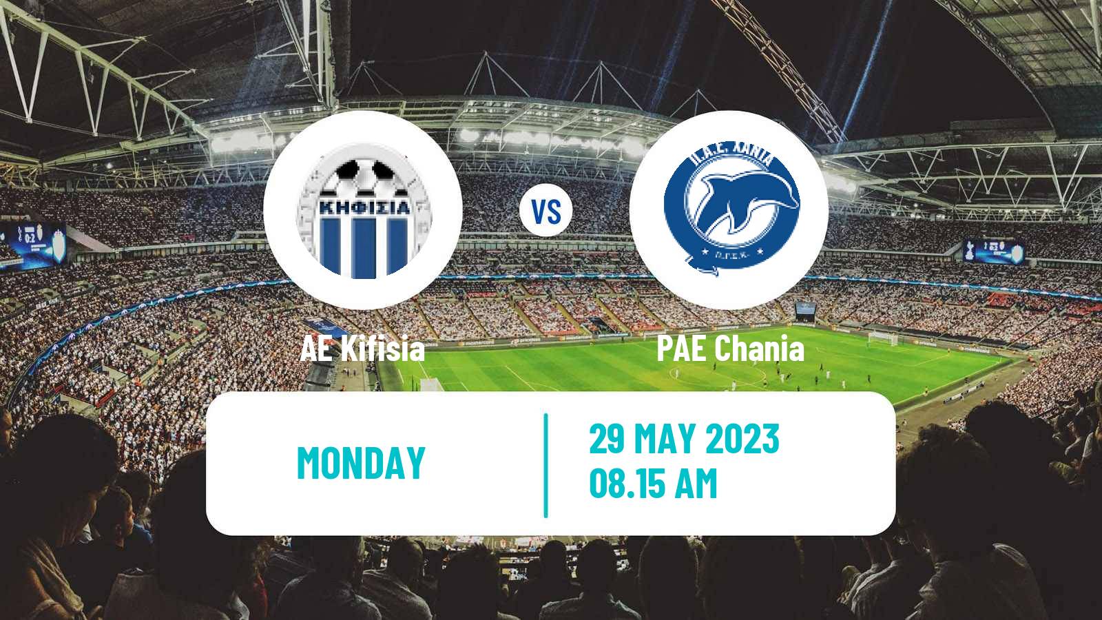 Soccer Greek Super League 2 AE Kifisia - PAE Chania