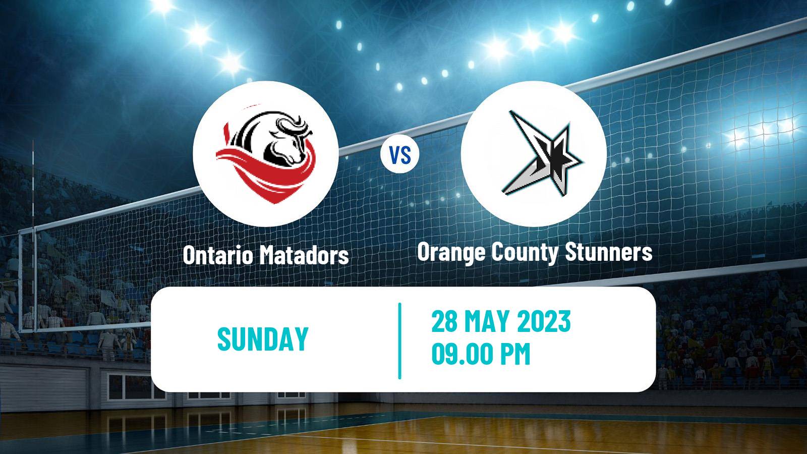 Volleyball NVA Ontario Matadors - Orange County Stunners