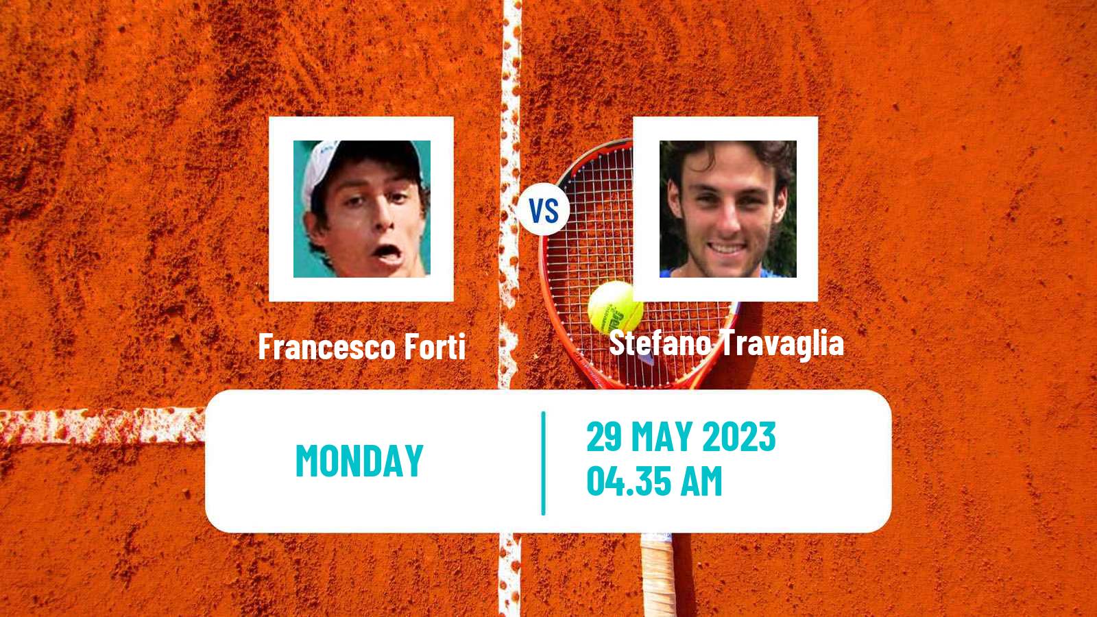 Tennis Vicenza Challenger Men Francesco Forti - Stefano Travaglia