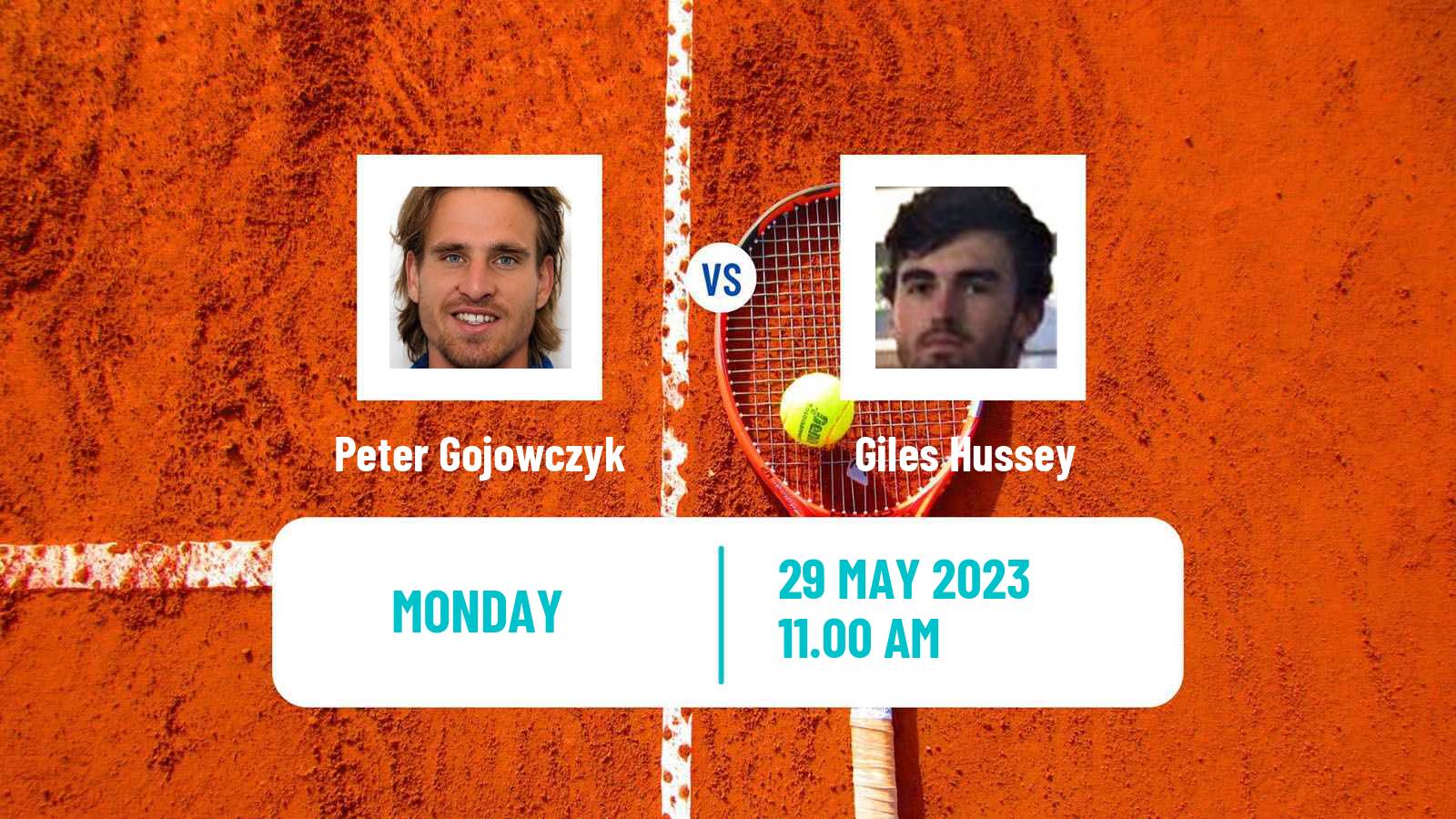 Tennis Little Rock Challenger Men Peter Gojowczyk - Giles Hussey