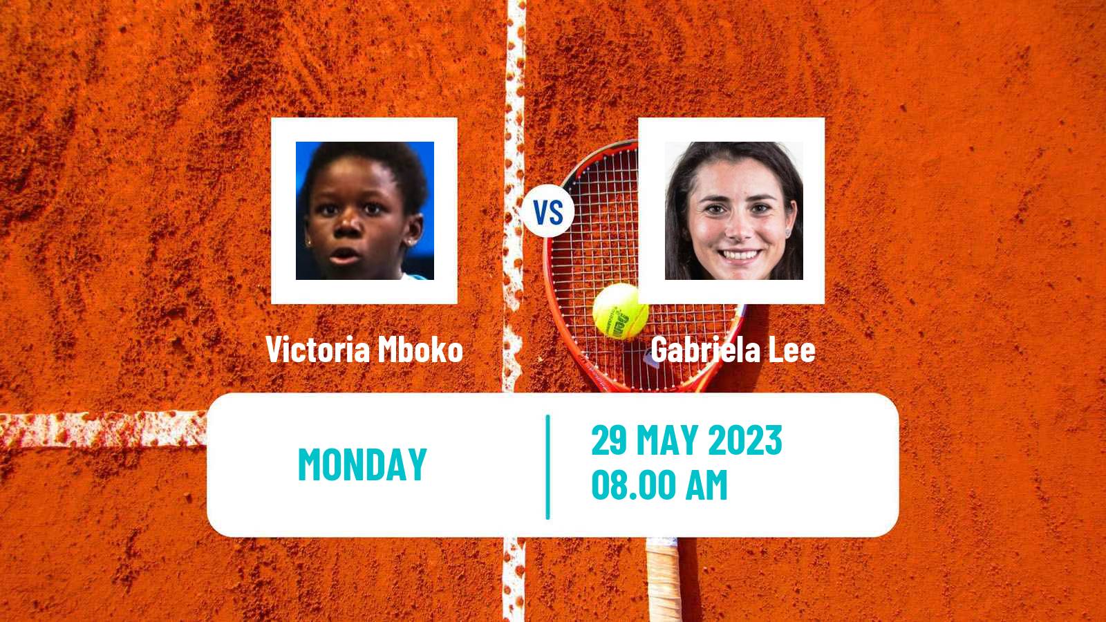 Tennis ITF W40 Otocec 2 Women Victoria Mboko - Gabriela Lee