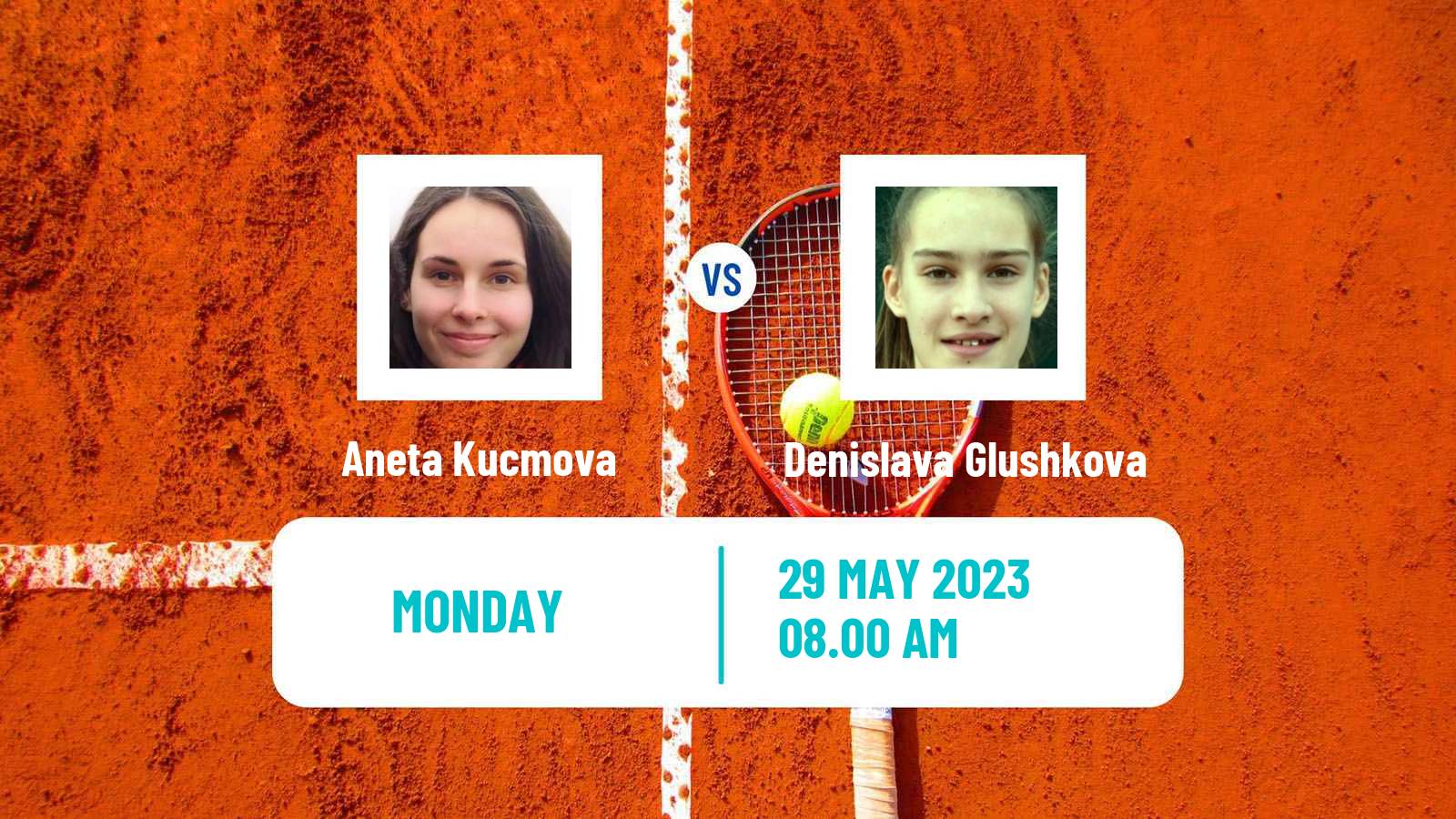 Tennis ITF W40 Otocec 2 Women Aneta Kucmova - Denislava Glushkova