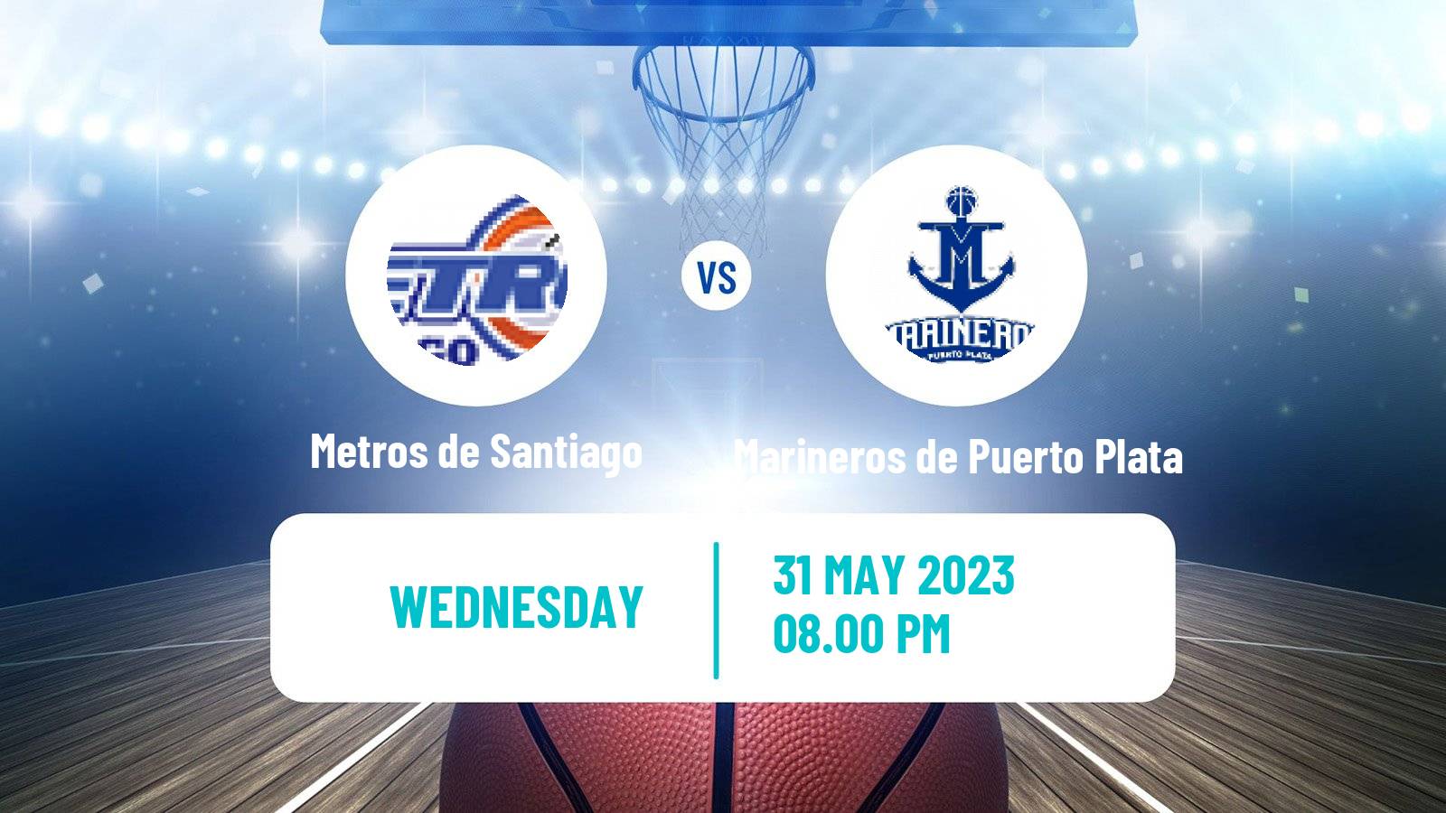 Basketball Dominican Republic LNB Basketball Metros de Santiago - Marineros de Puerto Plata