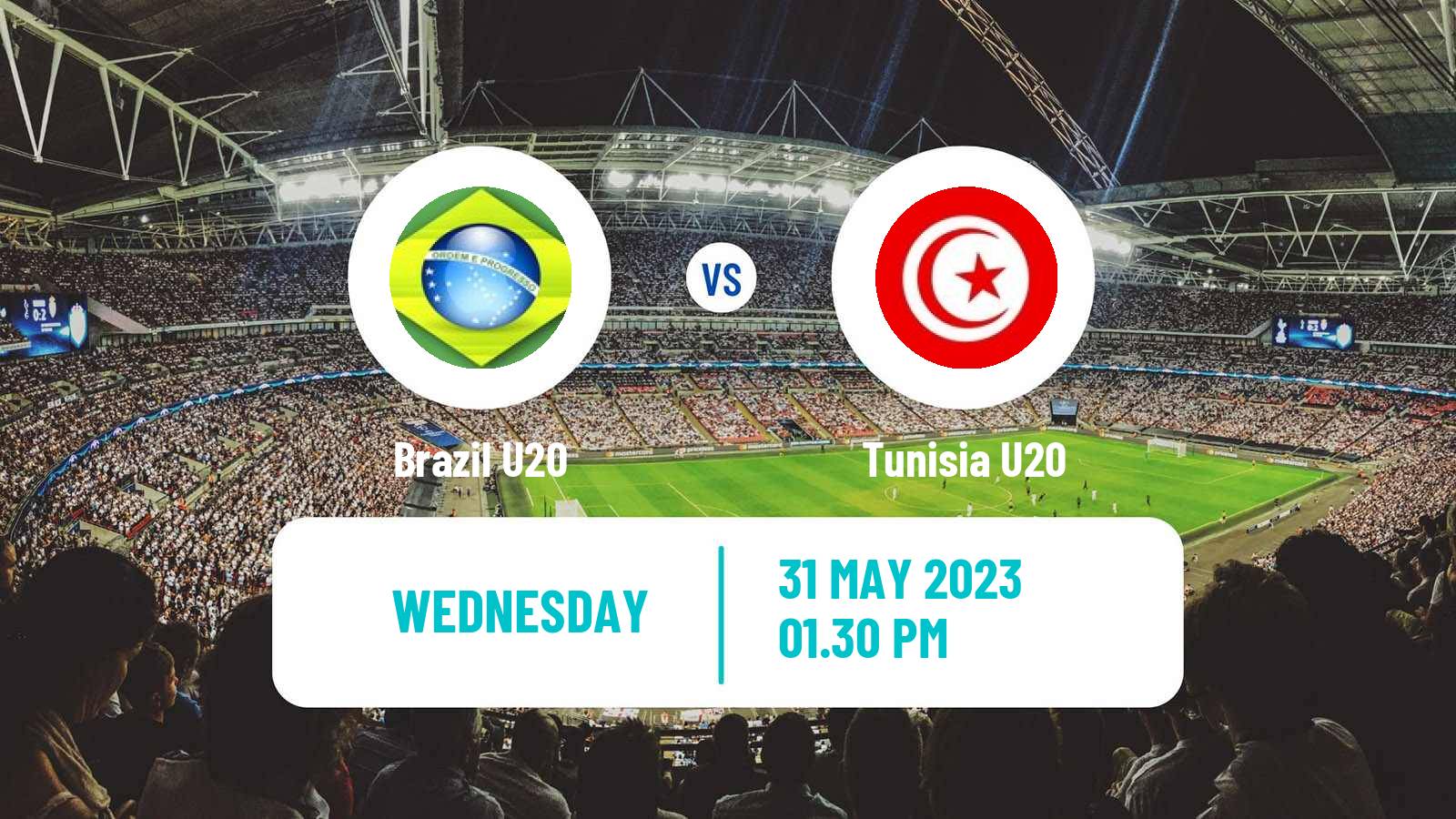 Soccer FIFA World Cup U20 Brazil U20 - Tunisia U20