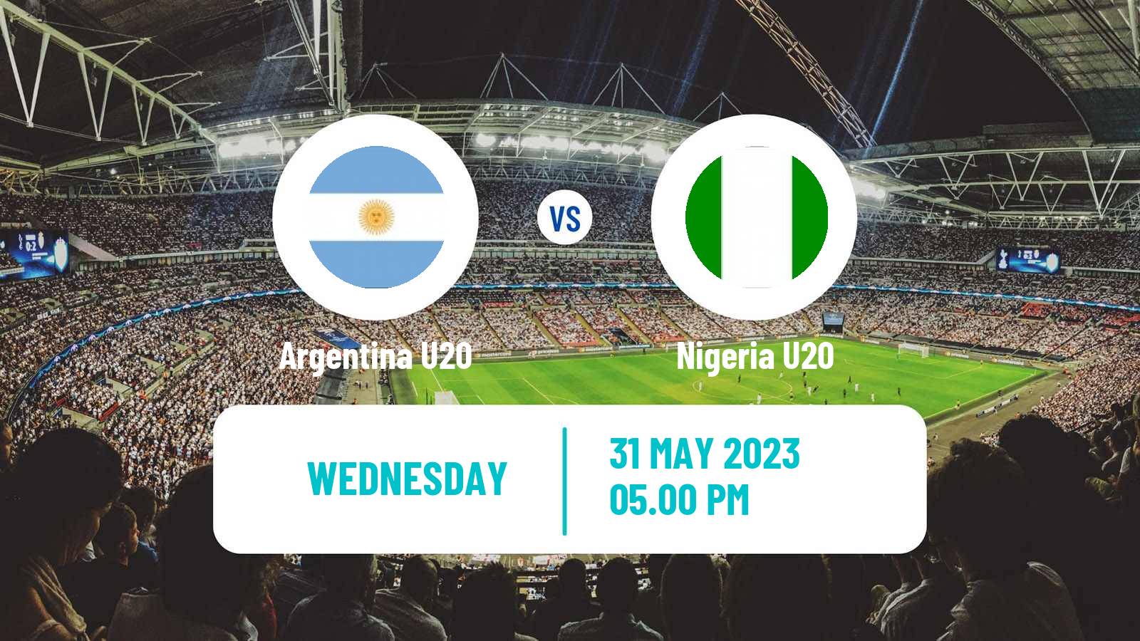 Soccer FIFA World Cup U20 Argentina U20 - Nigeria U20