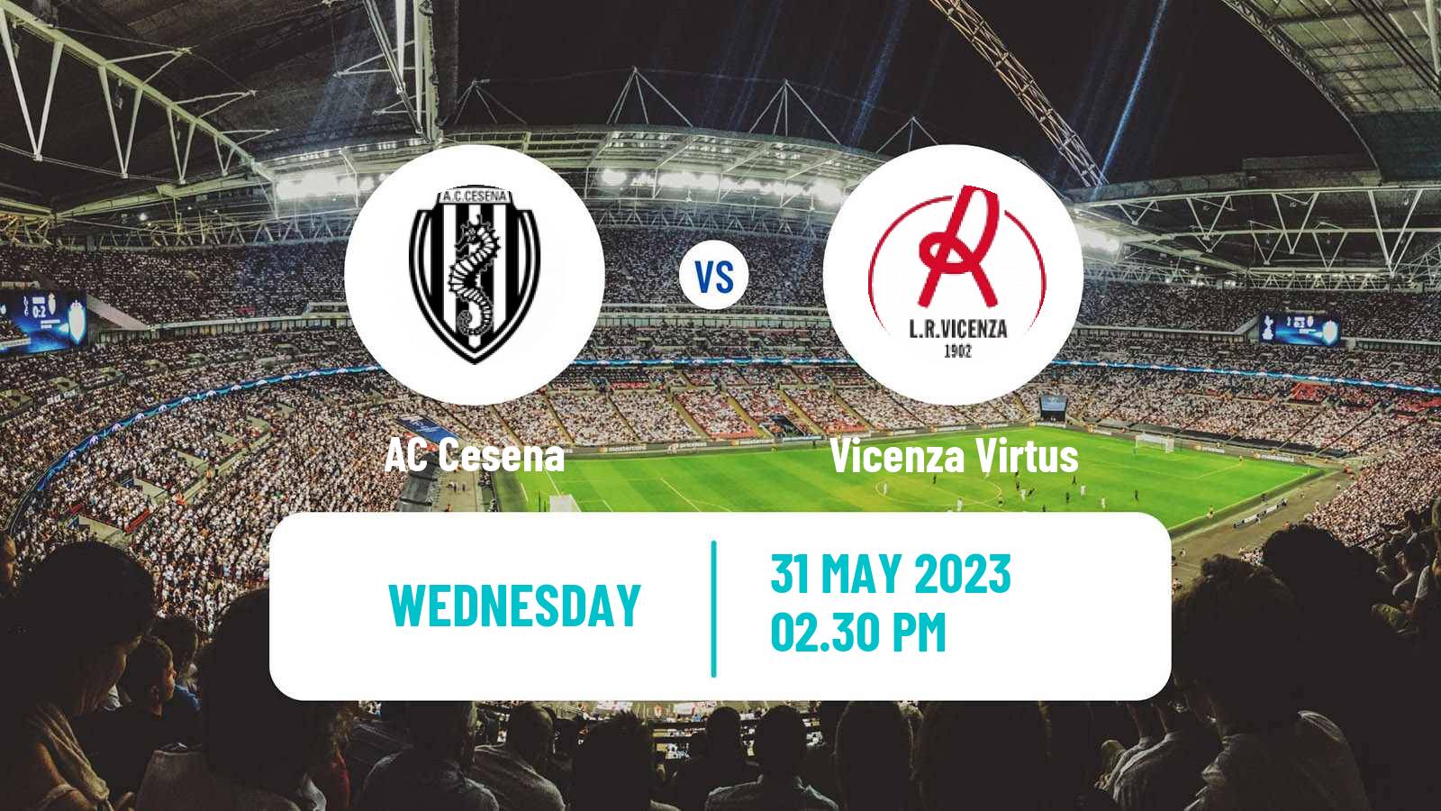 Soccer Italian Serie C Group A Cesena - Vicenza Virtus