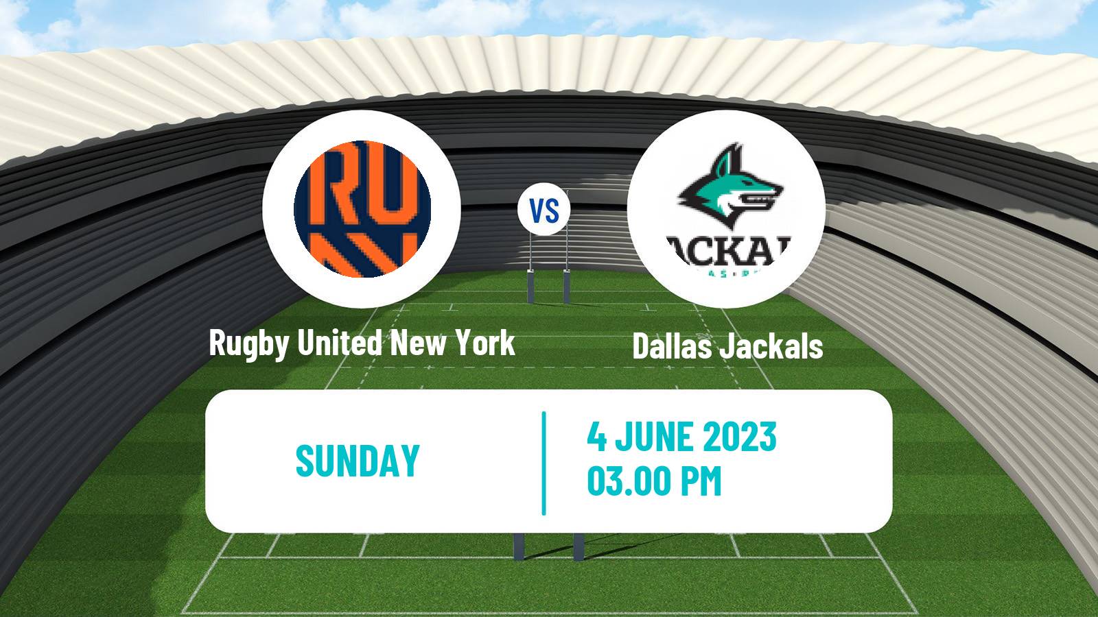 Rugby union USA Major League Rugby Rugby United New York - Dallas Jackals