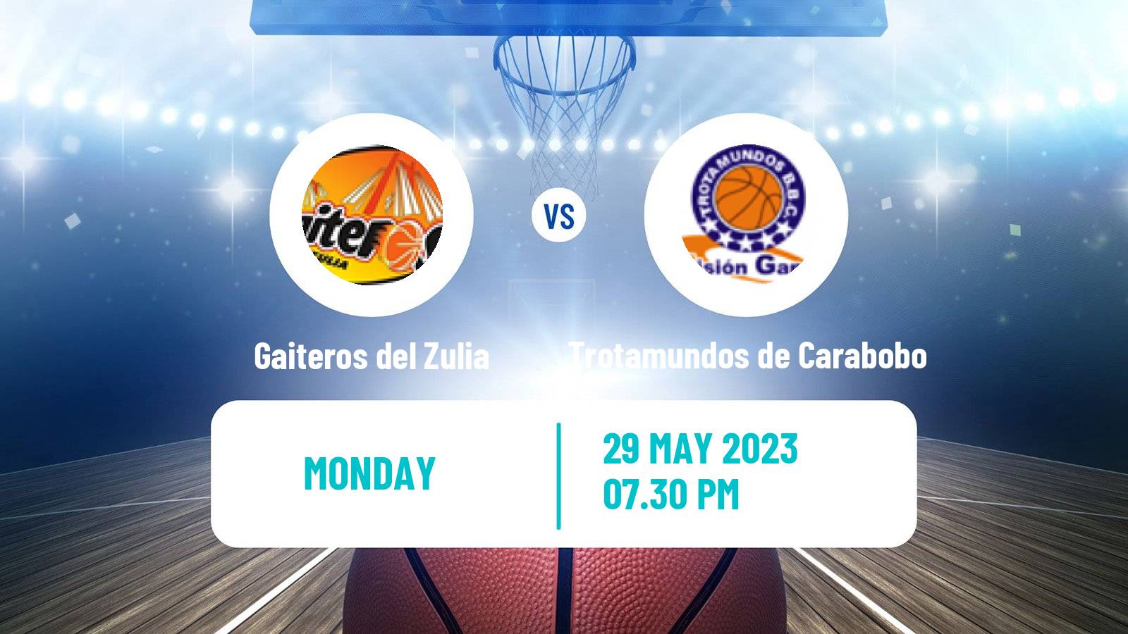 Basketball Venezuelan Superliga Basketball Gaiteros del Zulia - Trotamundos de Carabobo