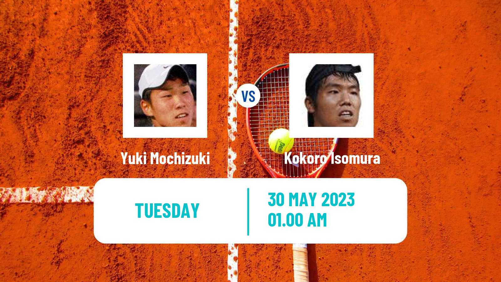 Tennis ITF M25 Jakarta 4 Men Yuki Mochizuki - Kokoro Isomura