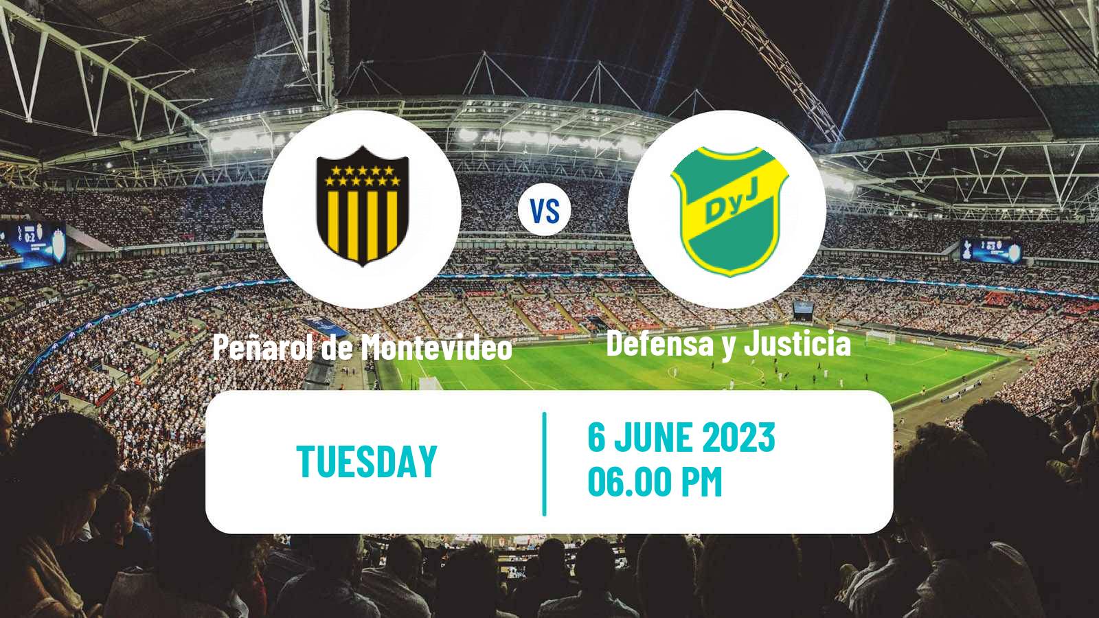 Soccer Copa Sudamericana Peñarol de Montevideo - Defensa y Justicia