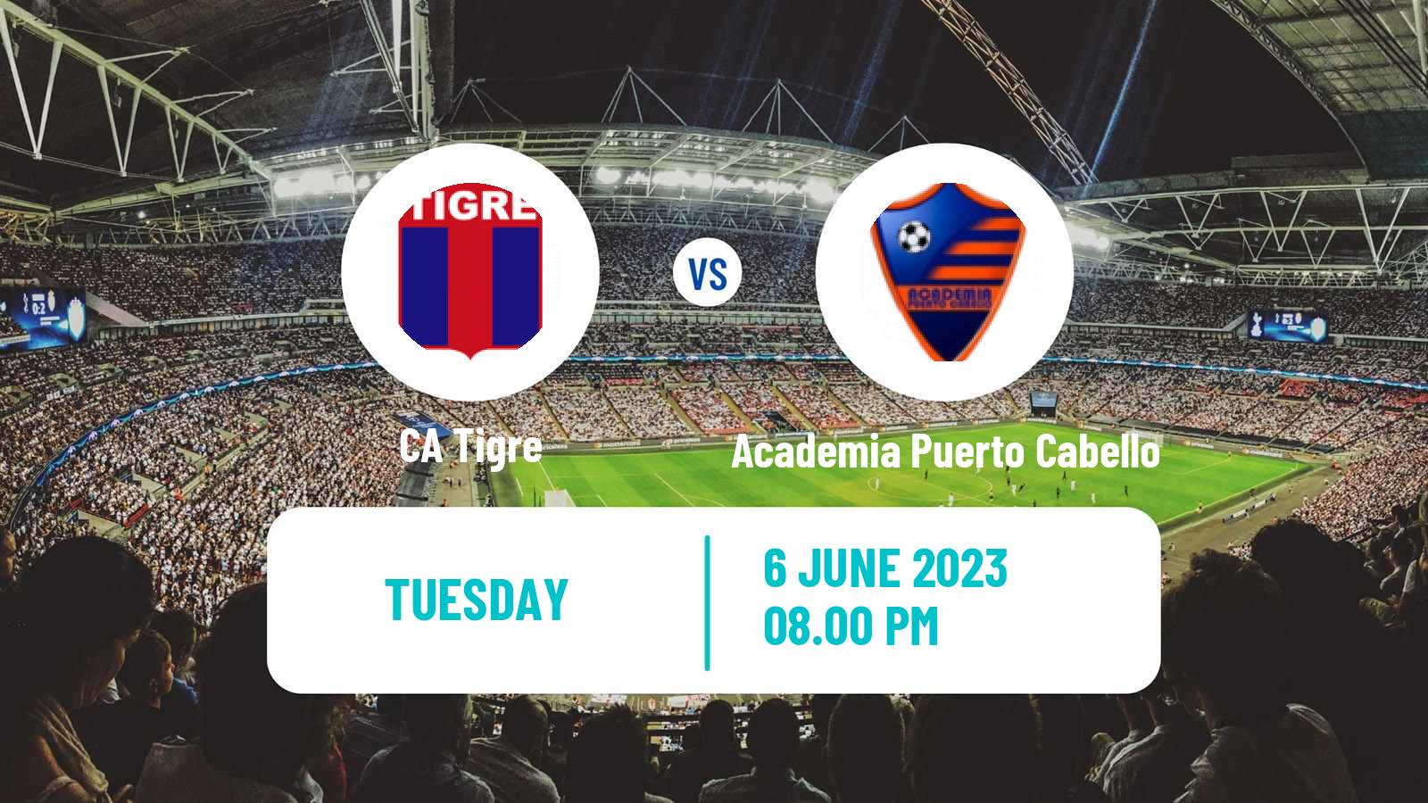 Soccer Copa Sudamericana Tigre - Academia Puerto Cabello