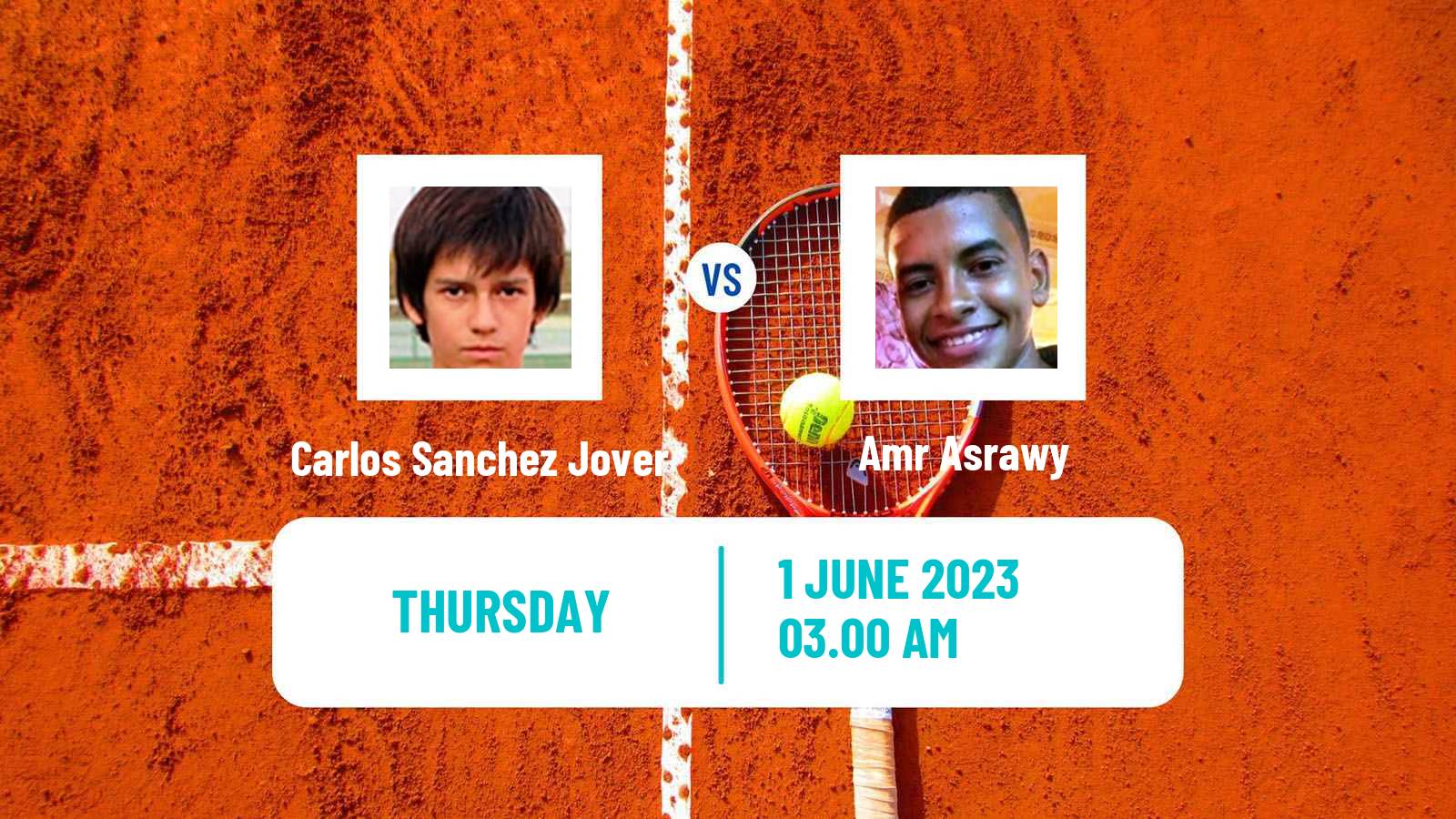 Tennis ITF M25 La Nucia Men Carlos Sanchez Jover - Amr Asrawy