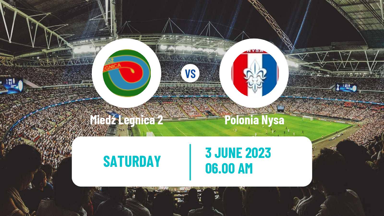 Soccer Polish Division 3 - Group III Miedź Legnica 2 - Polonia Nysa