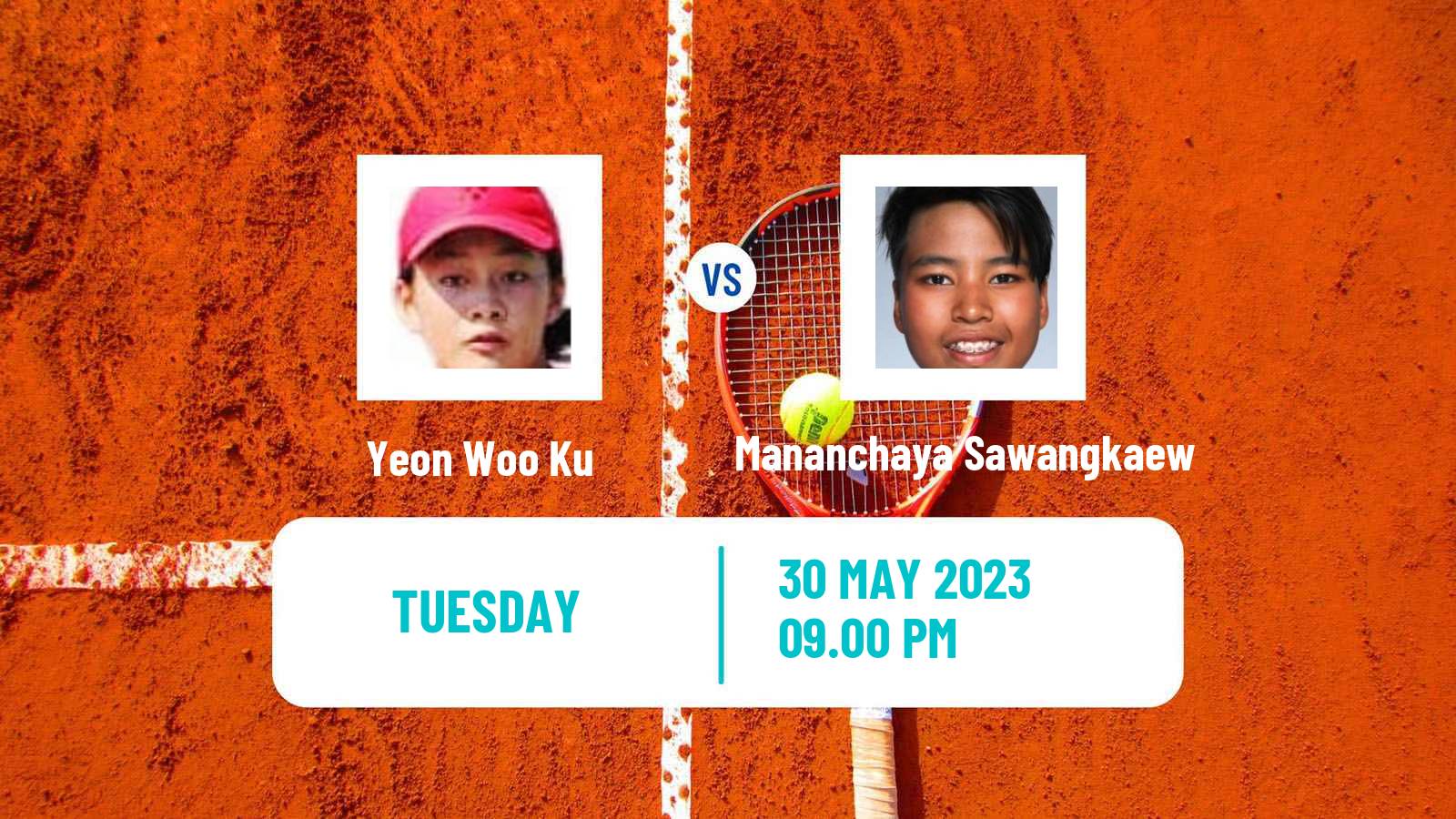 Tennis ITF W25 Changwon Women Yeon Woo Ku - Mananchaya Sawangkaew