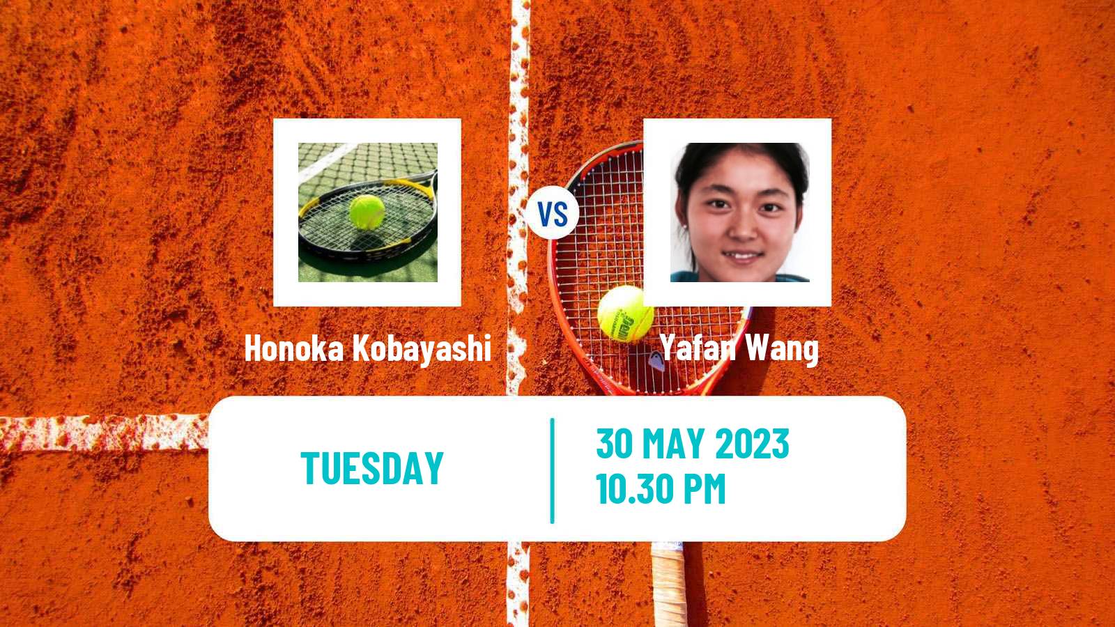 Tennis ITF W25 Tokyo Women Honoka Kobayashi - Yafan Wang