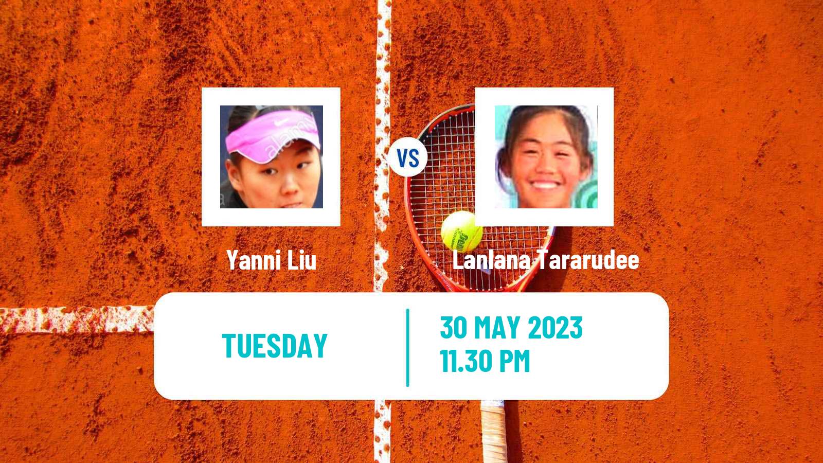 Tennis ITF W25 Nakhon Si Thammarat Women Yanni Liu - Lanlana Tararudee