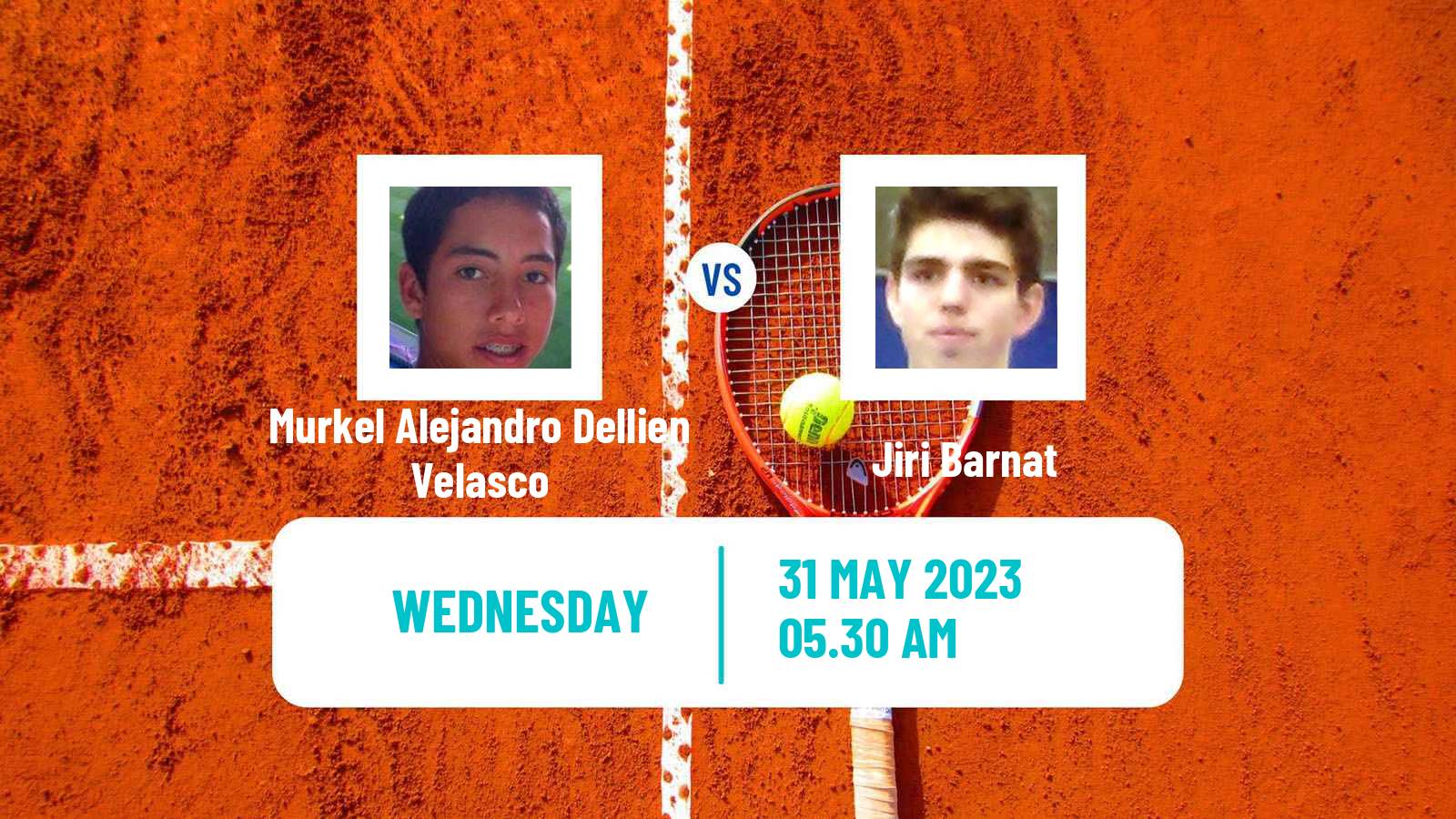 Tennis ITF M25 Jablonec Nad Nisou Men Murkel Alejandro Dellien Velasco - Jiri Barnat