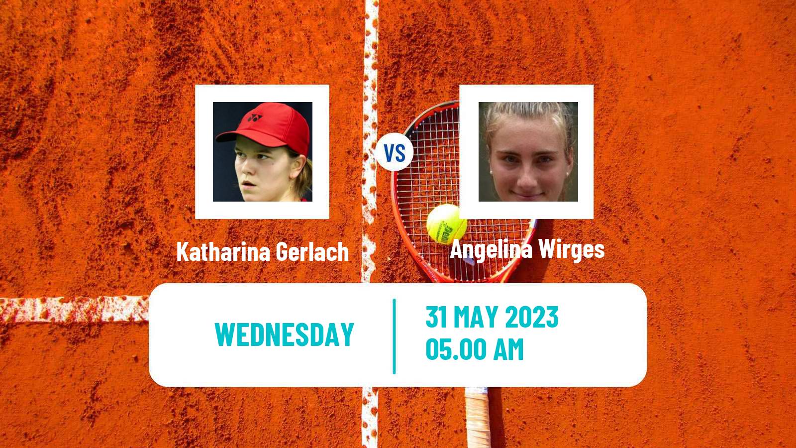 Tennis ITF W25 Troisdorf Women Katharina Gerlach - Angelina Wirges
