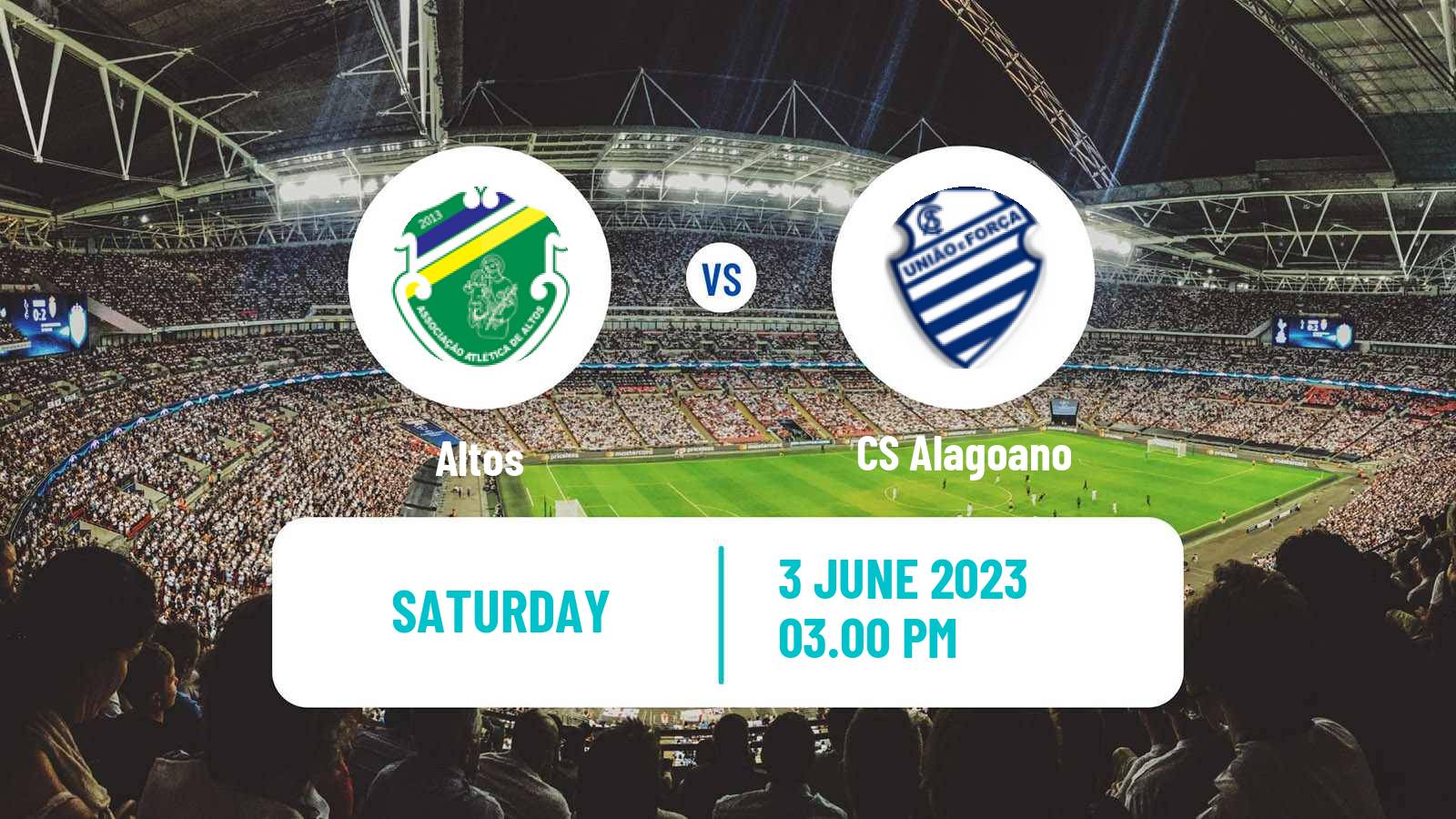Soccer Brazilian Serie C Altos - CS Alagoano
