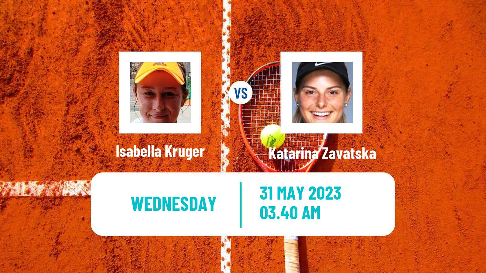 Tennis ITF W60 Brescia Women Isabella Kruger - Katarina Zavatska