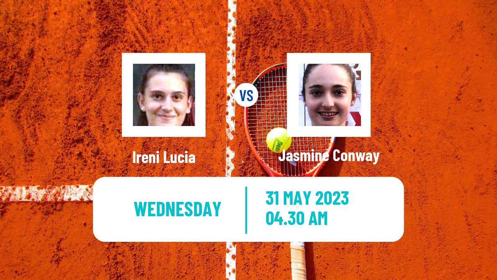 Tennis ITF W15 Monastir 17 Women Ireni Lucia - Jasmine Conway