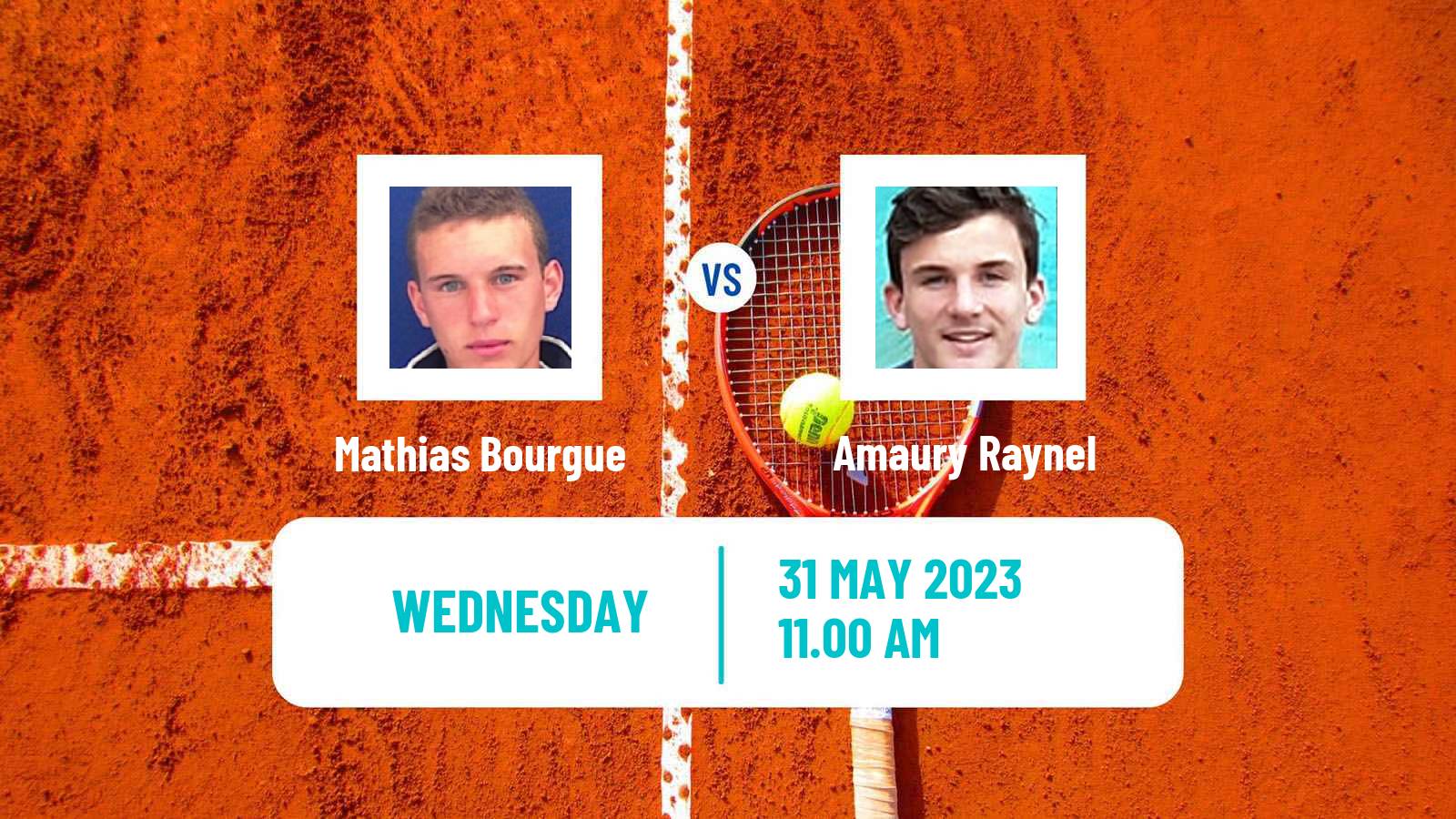 Tennis ITF M25 Carnac Men Mathias Bourgue - Amaury Raynel